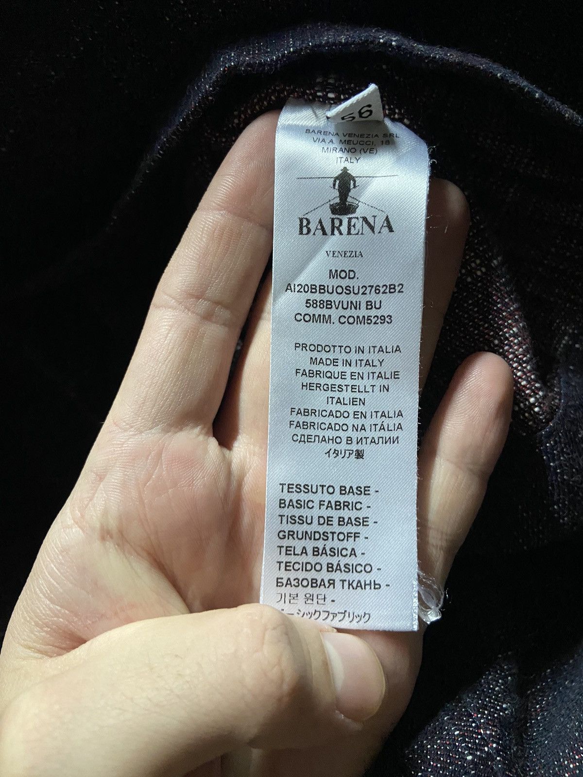Barena Barena Venezia Cotton Overshirt Jacket Size US XL / EU 56 / 4 - 11 Thumbnail