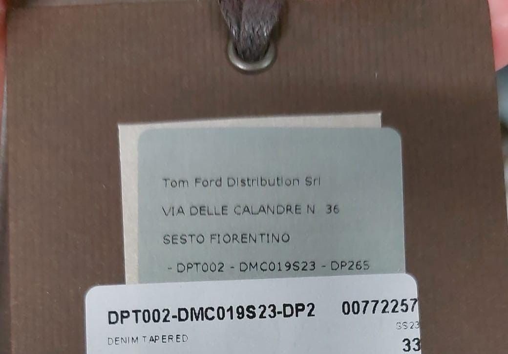 Tom Ford o1loc1c0924 DPT002 Tapered Jeans in Pink Size US 34 / EU 50 - 3 Thumbnail