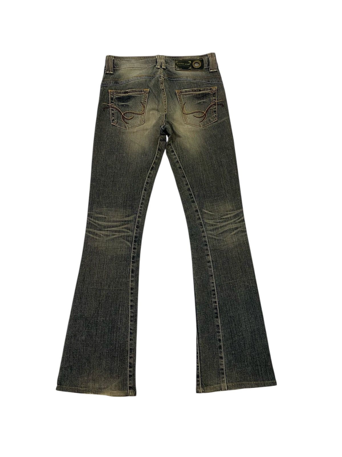 Edwin Japanese brand X something by edwin flare spiral jeans Size US 28 / EU 44 - 9 Thumbnail