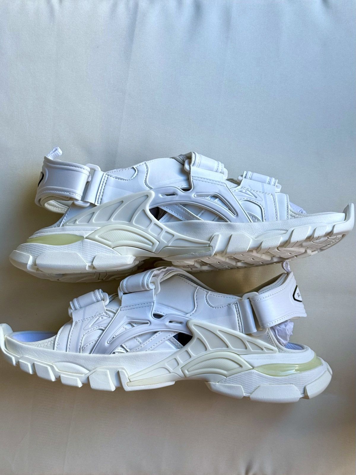 Balenciaga Balenciaga Track Sandal 'Triple White' Size US 9 / EU 42 - 7 Thumbnail