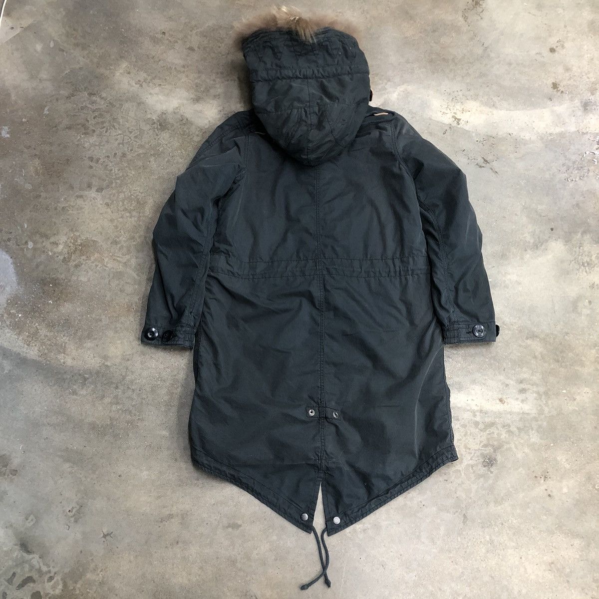 Avirex Avirex Sunfaded Hoodie Faux Fur Parka Fishtail Size US M / EU 48-50 / 2 - 9 Thumbnail