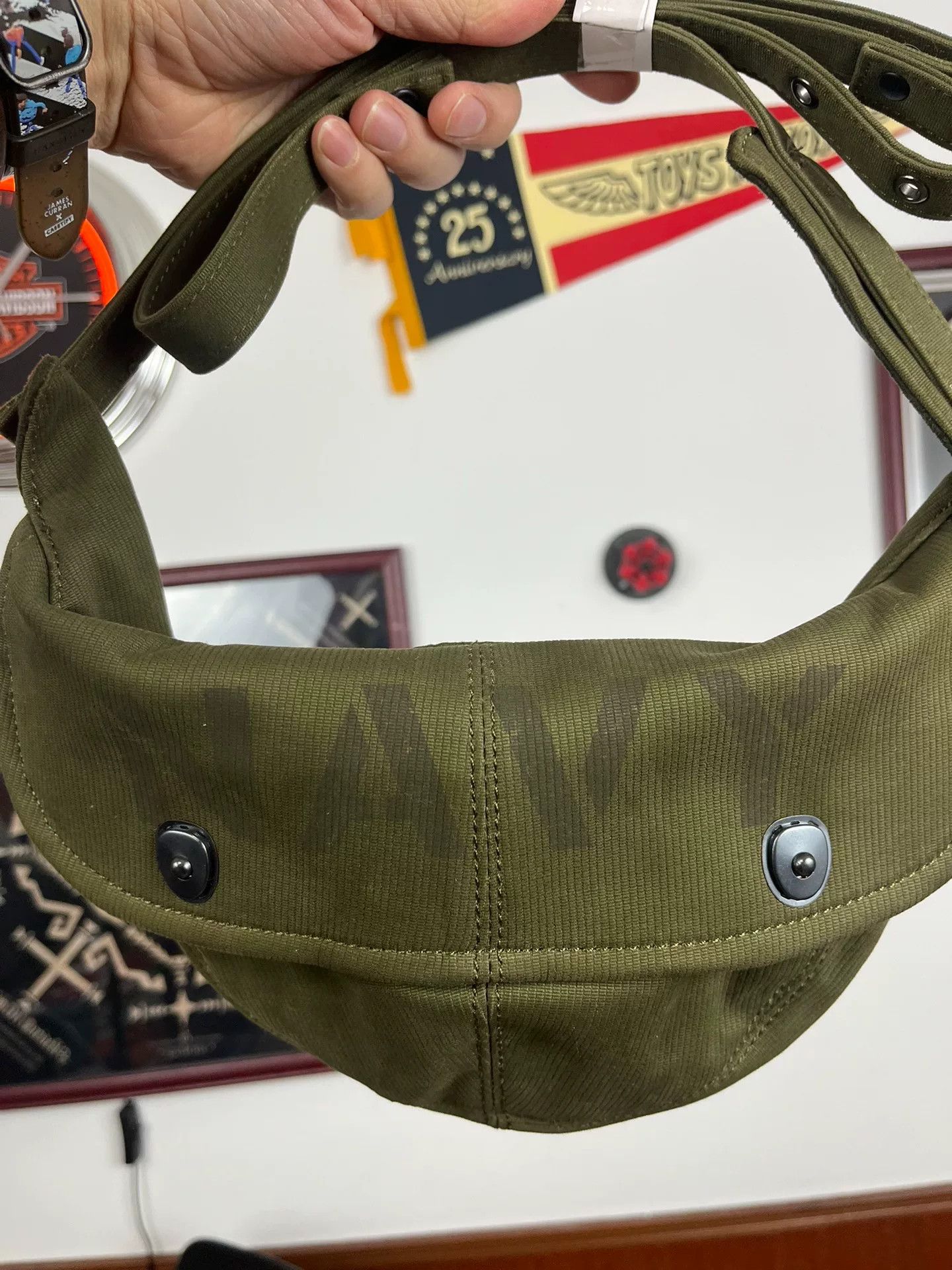 Other Olive Green N1 Twill Shoulder Bag Size ONE SIZE - 1 Thumbnail