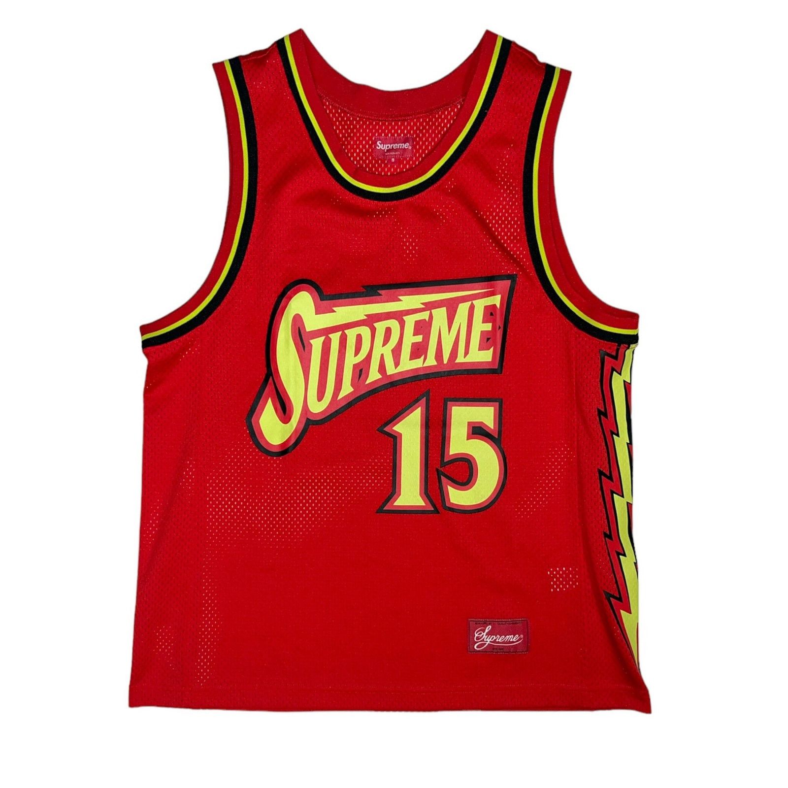Supreme Supreme 53 Basketball Jersey (Red) | Grailed