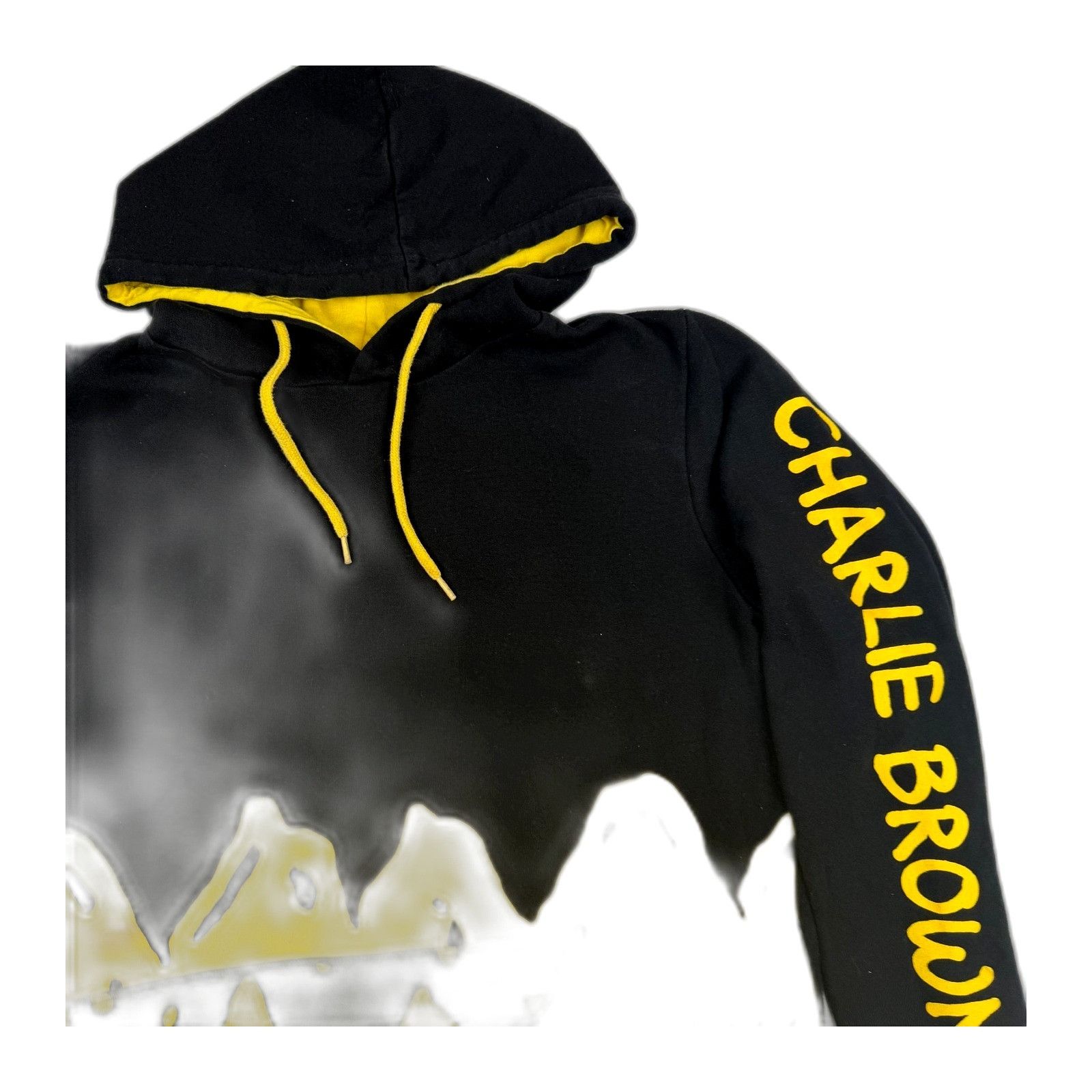 Peanuts Charlie Brown Peanuts Hoodie Black Yellow Zig Zag California Size US M / EU 48-50 / 2 - 5 Thumbnail