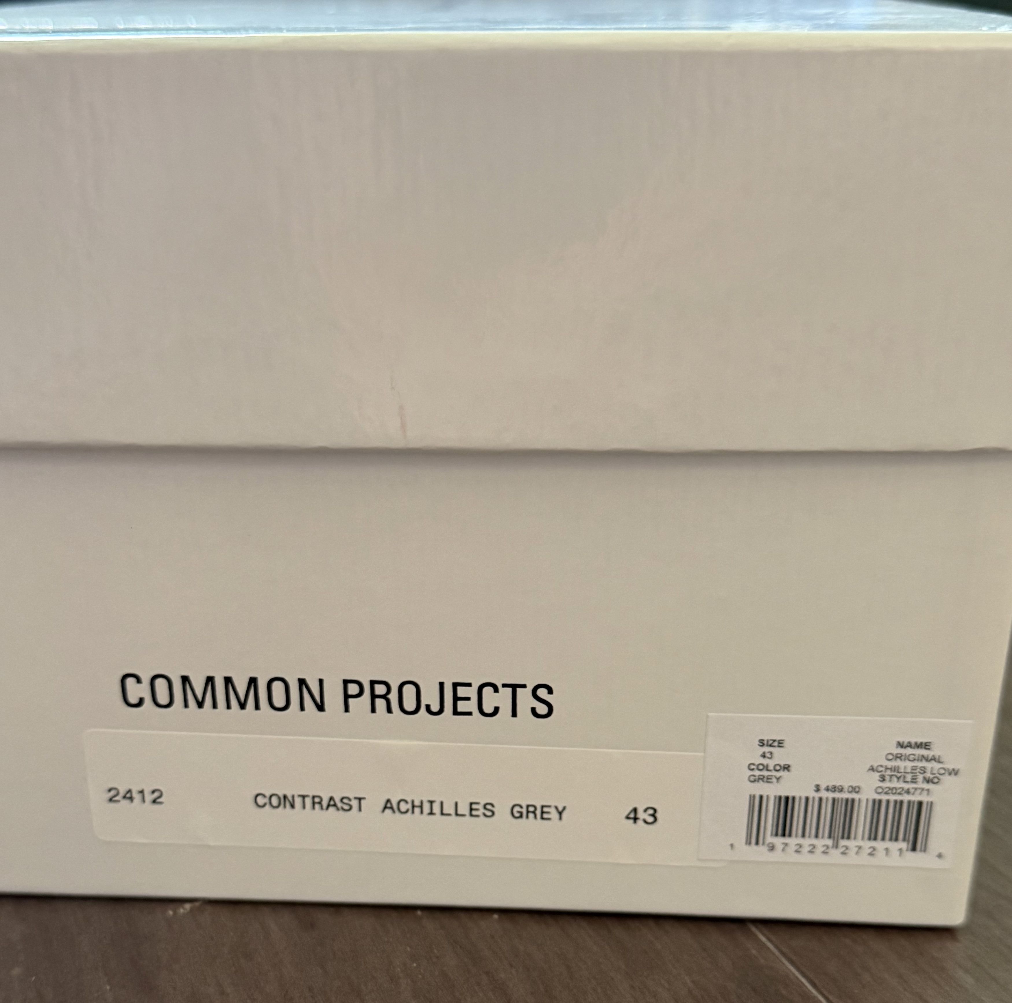 Common Projects Common Projects Contrast Achilles Grey Size US 10 / EU 43 - 7 Thumbnail