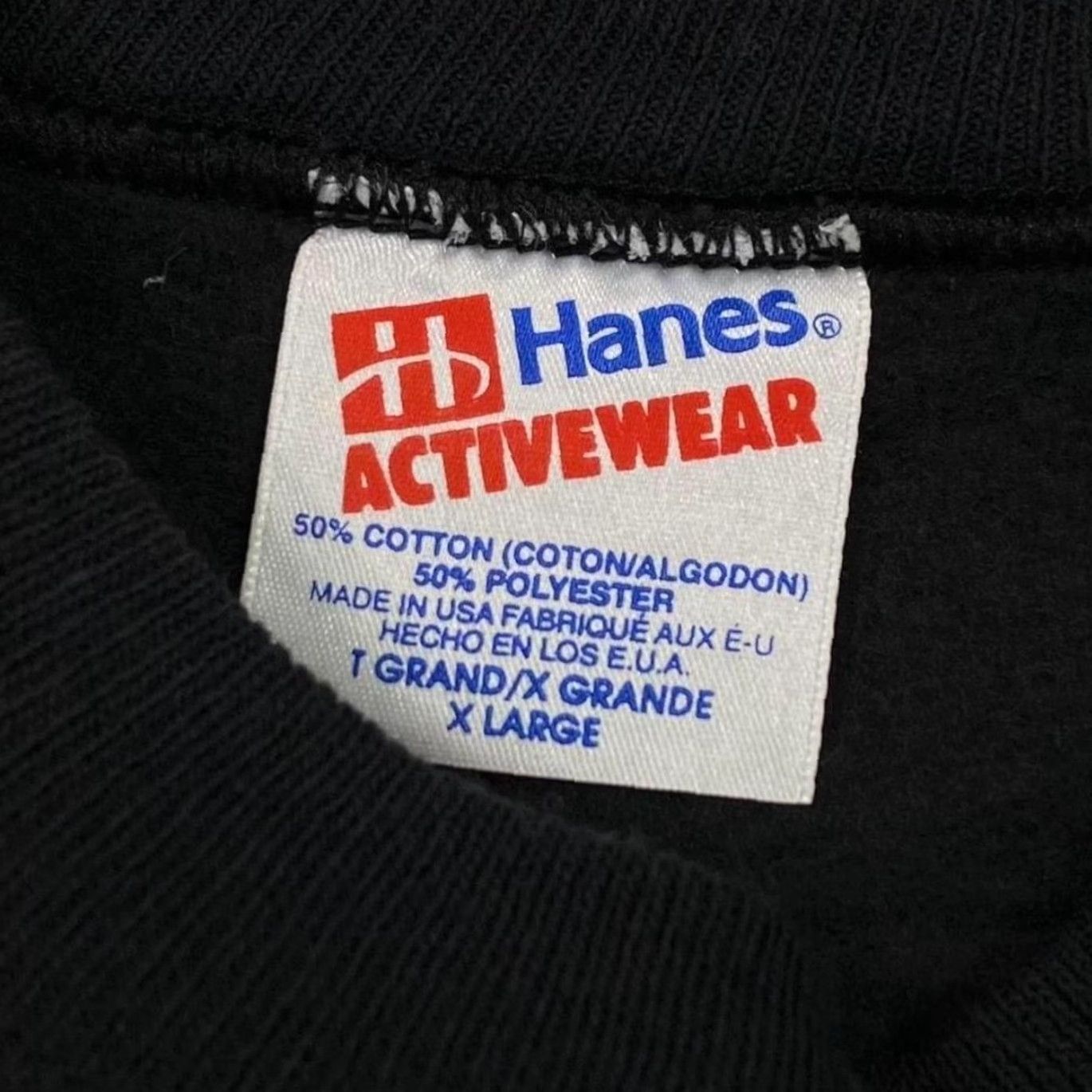 Hanes VINTAGE Hanes Sweatshirt XL Black President Clinton “The Cure For The Blues” Graphic Pullover Mens XL Sweatshirt Size US XL / EU 56 / 4 - 2 Thumbnail