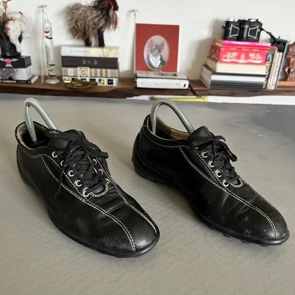 Tod's TOD'S Leather Bowler Minimalist Sneakers Size US 7 / IT 37 - 1 Thumbnail