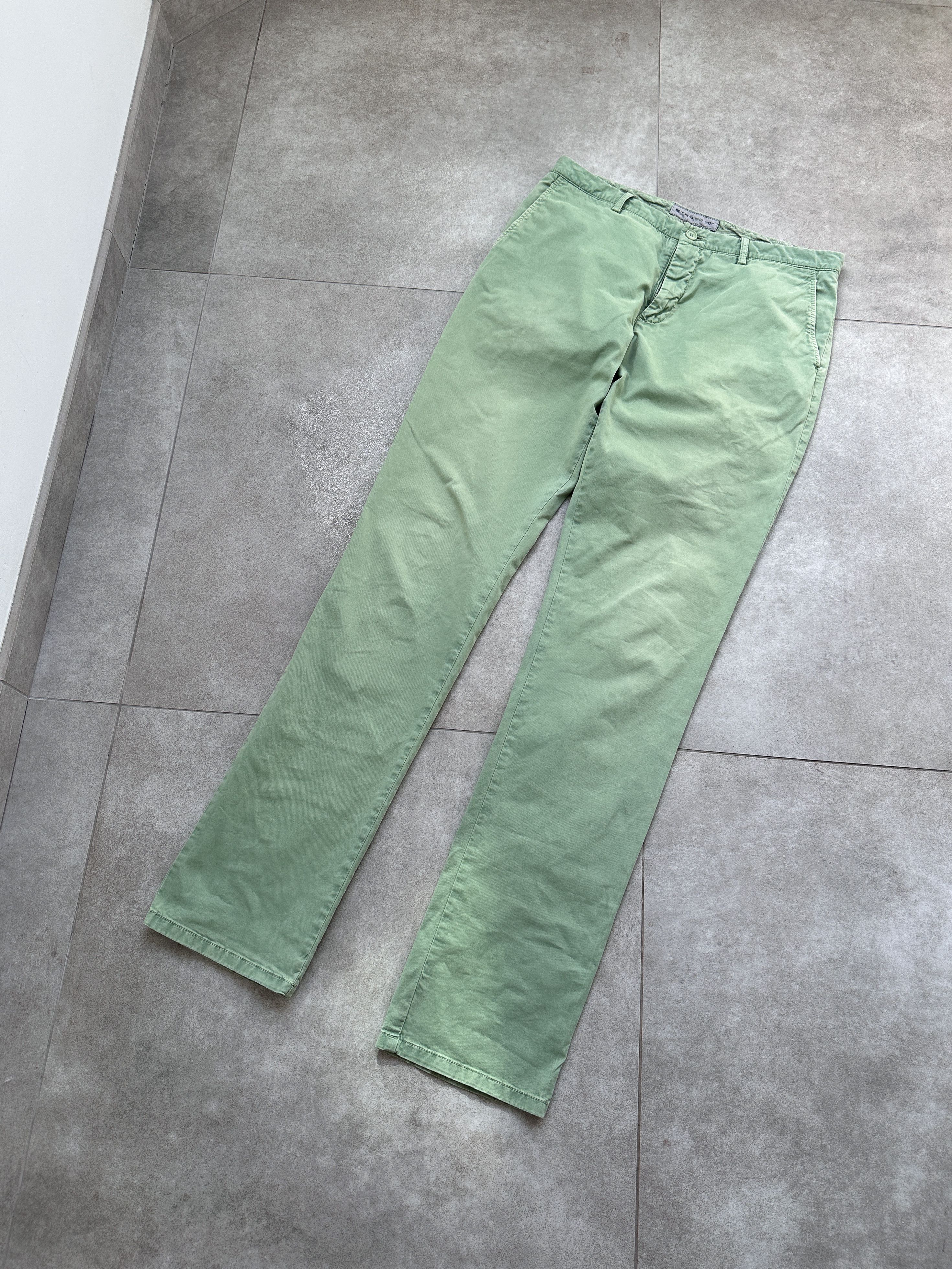 Etro Etro Green Chino Pants Trousers Size US 34 / EU 50 - 4 Thumbnail