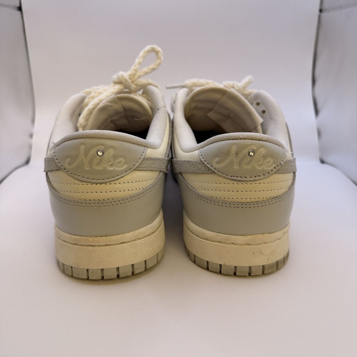 Nike Nike Dunk Low Womens Needlework sail aura Size US 10 / IT 40 - 5 Thumbnail