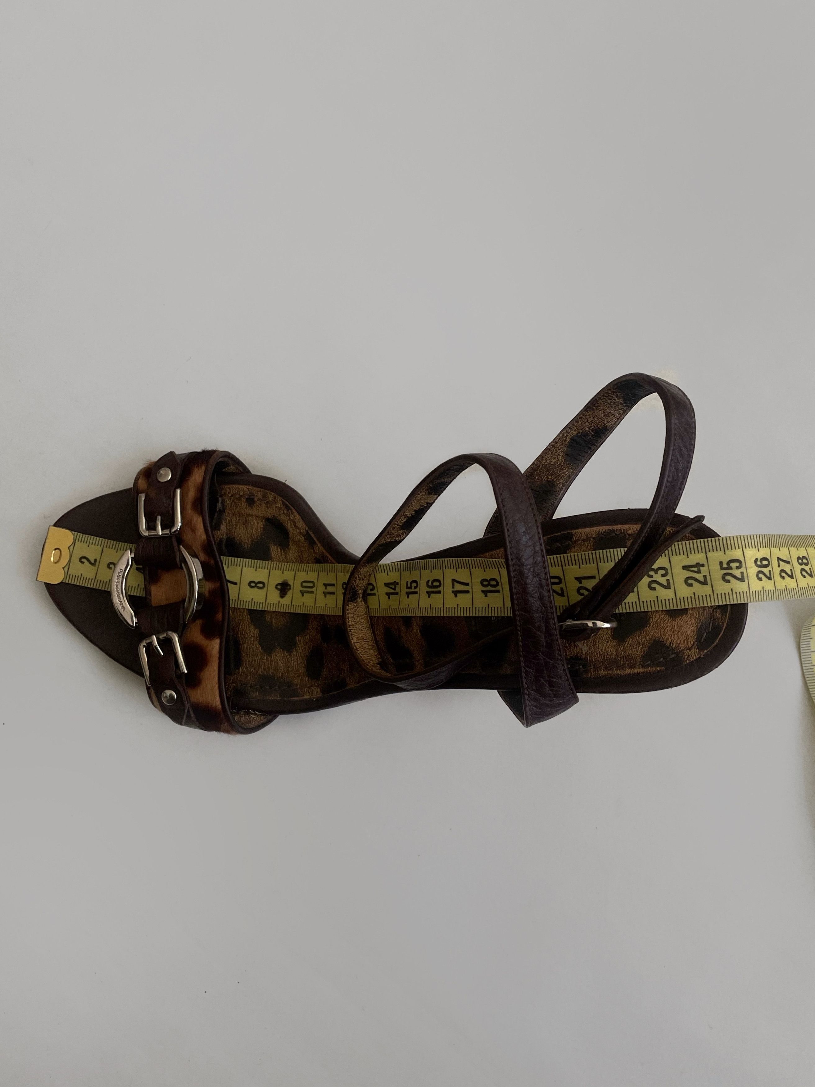 Dolce & Gabbana Archive Dolce Gabbana leopard leather/fur mules/heels 2000s Size US 8 / IT 38 - 14 Thumbnail