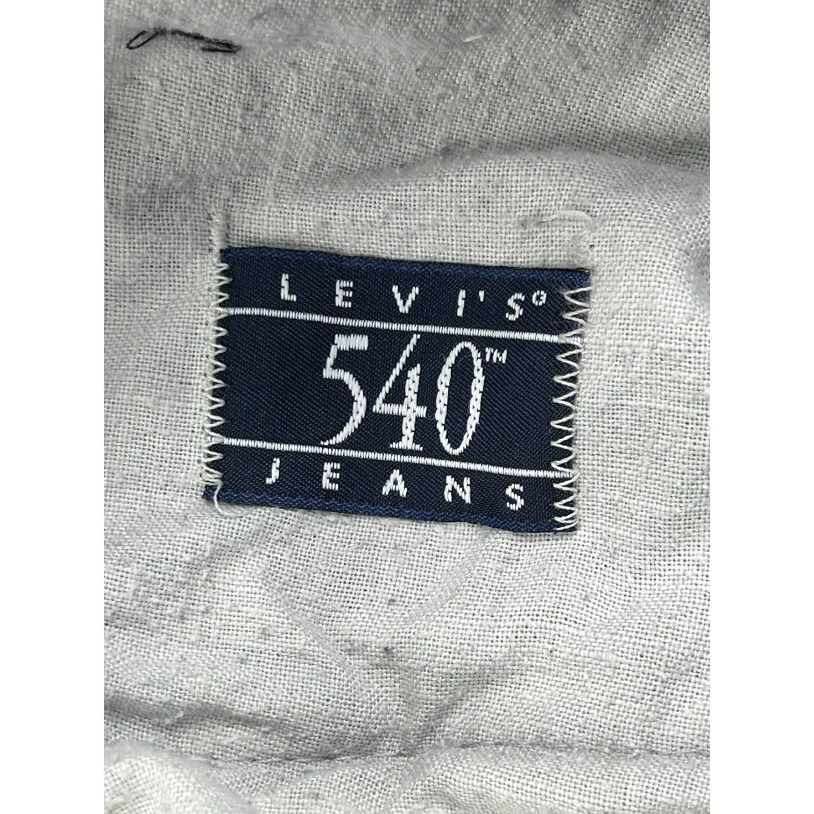 Levi's VINTAGE Levi's 540 Jeans Mens Regular 36-38 Black Denim USA Made 90s Size US 36 / EU 52 - 4 Thumbnail
