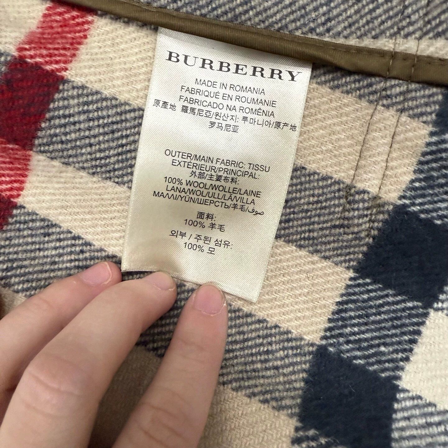Burberry Burberry Wool Coat UK8 99 New Size S / US 4 / IT 40 - 4 Thumbnail