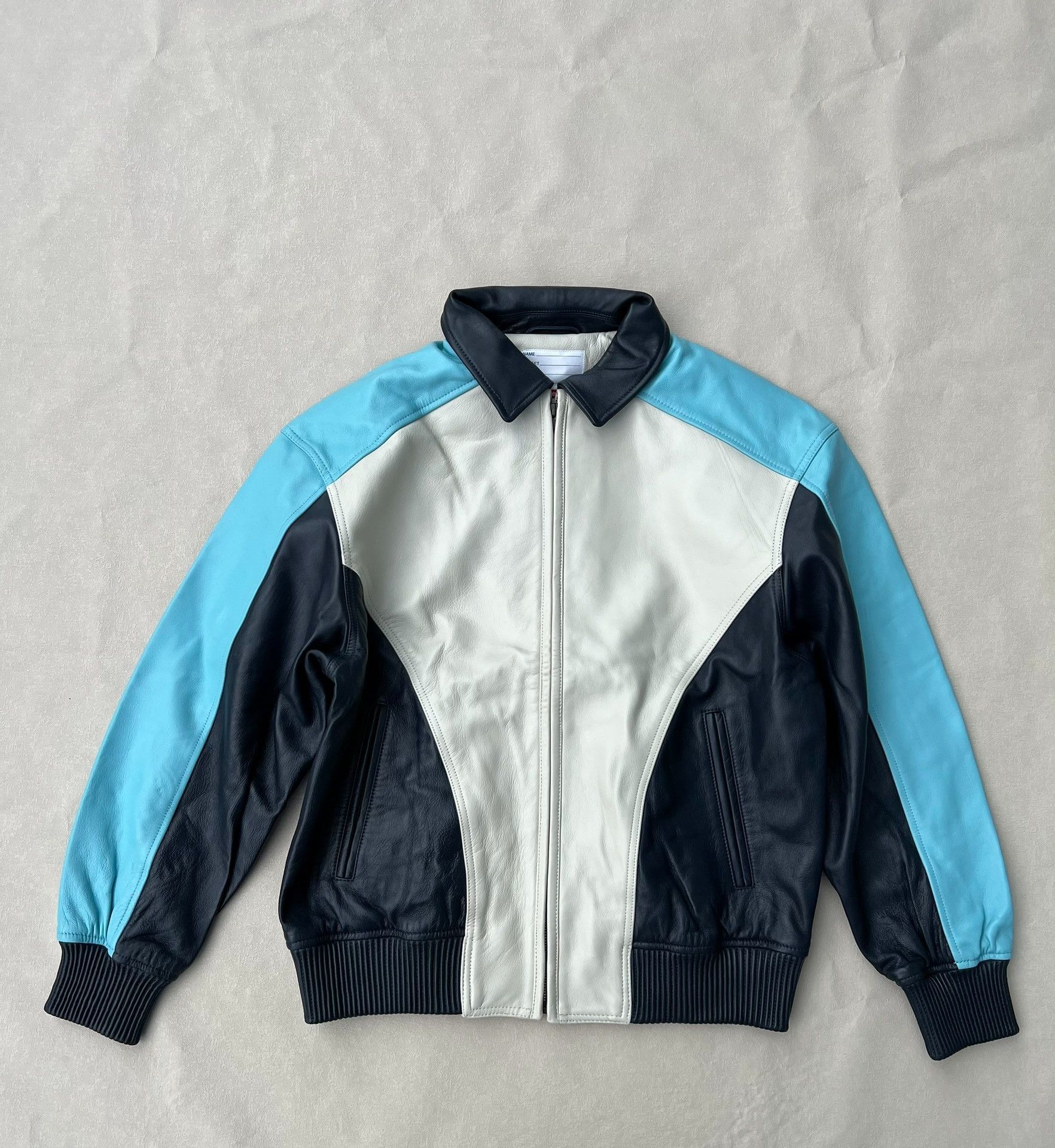 Blackmeans × Supreme Painted Leather Motorcycle Jacket | Grailed