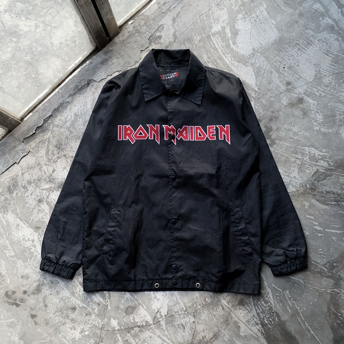 Iron Maiden × Vintage VTG IRON MAIDEN JACKETS Size US M / EU 48-50 / 2 - 1 Thumbnail