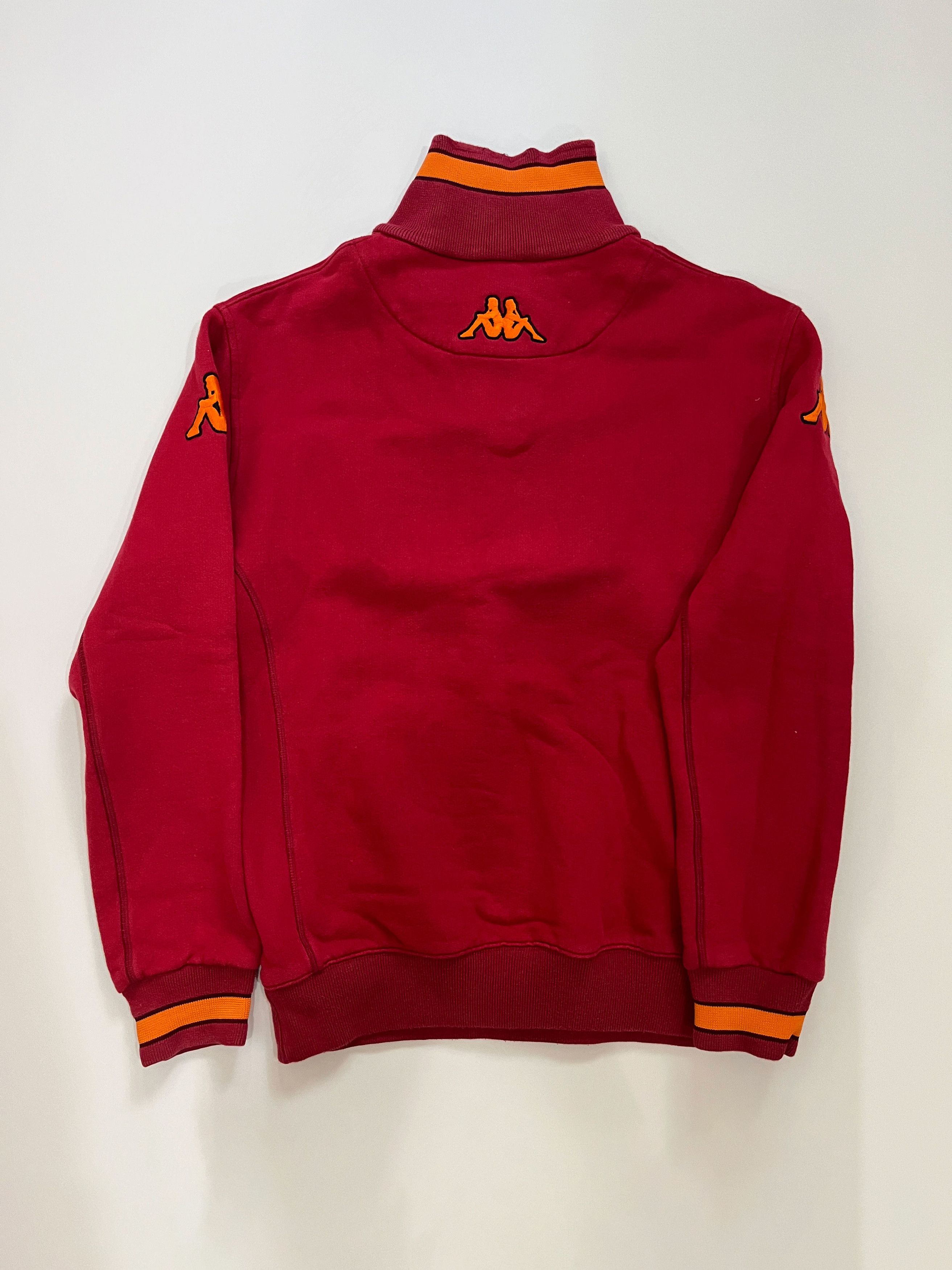 Kappa Vintage Kappa AS Roma quarter zip sweatshirt Size US M / EU 48-50 / 2 - 2 Thumbnail
