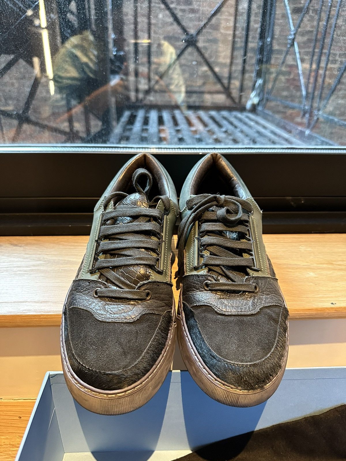 Lanvin lanvin low top sneakers Size US 10 / EU 43 - 4 Thumbnail