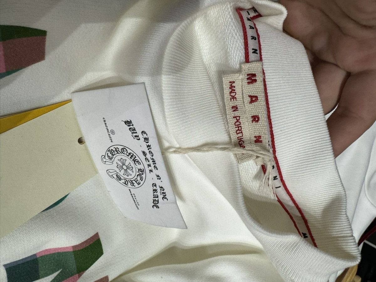 Marni BRAND NEW Marni Multicolor Printed Logo Crewneck Size US S / EU 44-46 / 1 - 2 Thumbnail