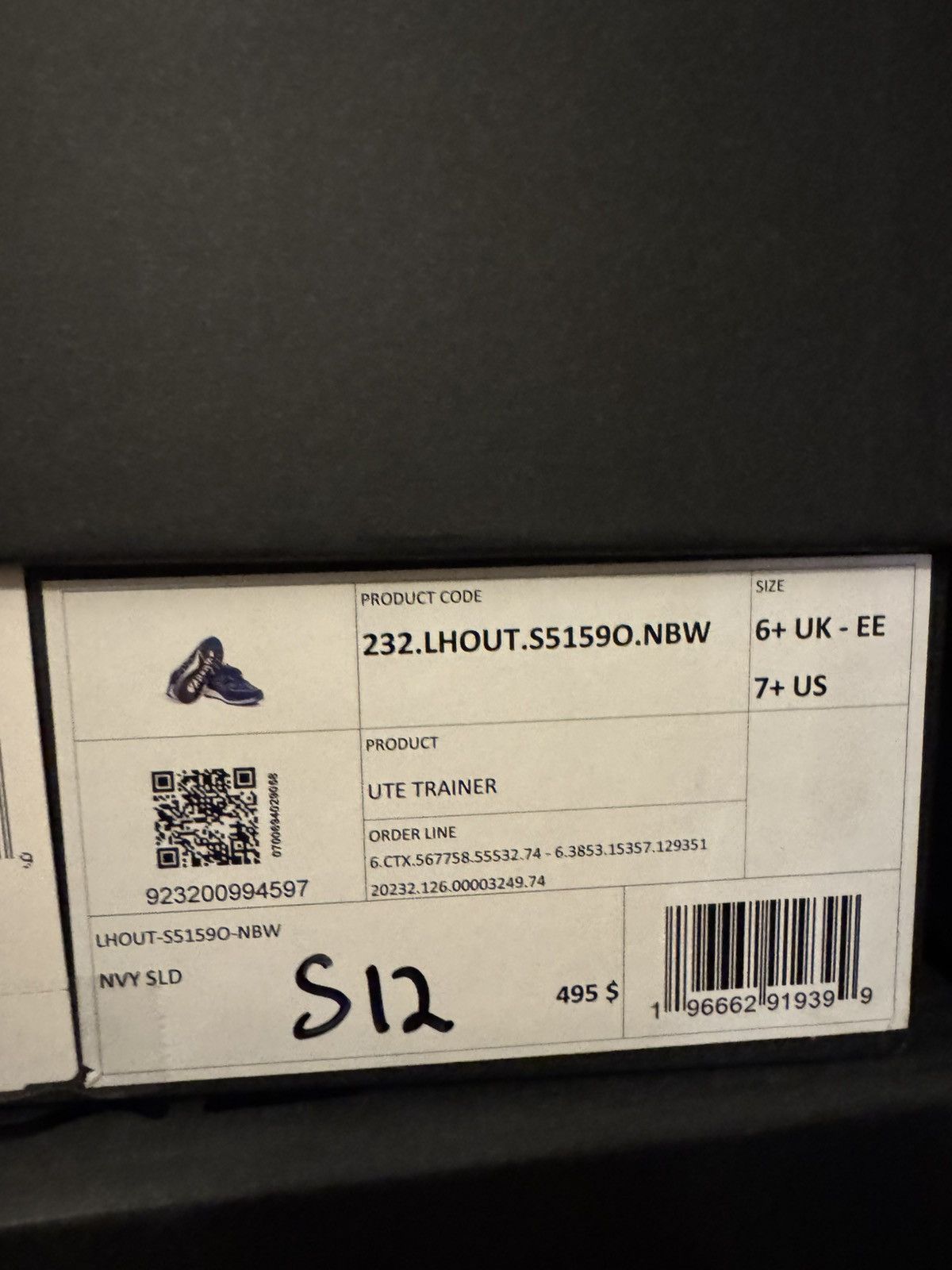 Ermenegildo Zegna Zegna UTE Trainer Sneakers Navy Size 7.5 US New W/ Box Size US 7.5 / EU 40-41 - 8 Thumbnail