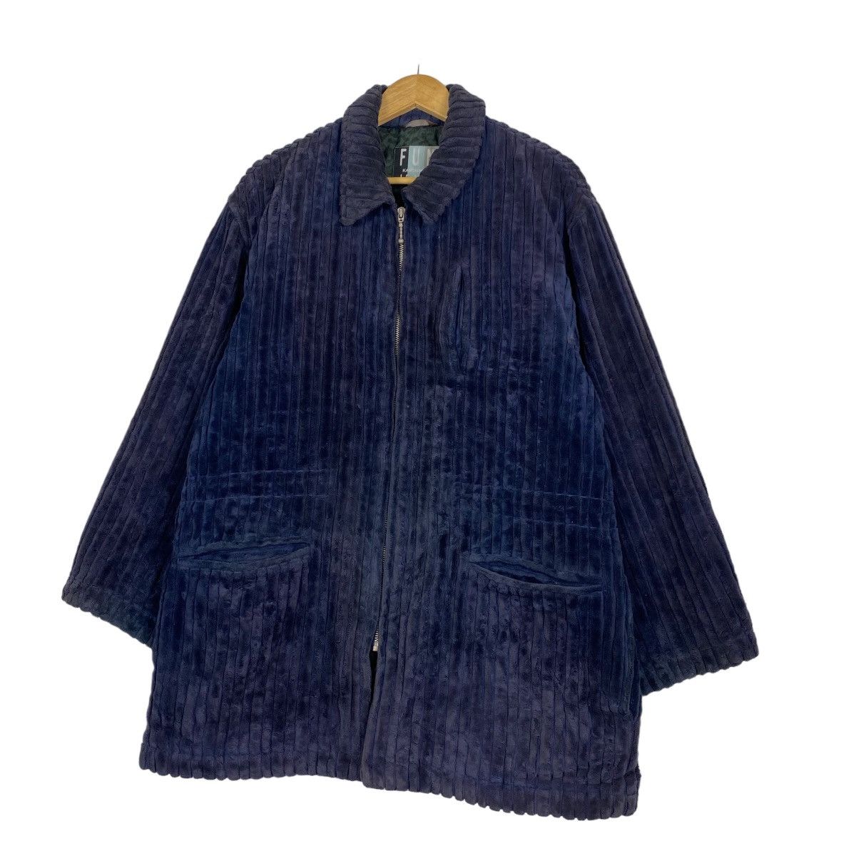 Japanese Brand × Kansai Yamamoto Kansai Jeans corduroy zipper jacket Size US L / EU 52-54 / 3 - 2 Thumbnail