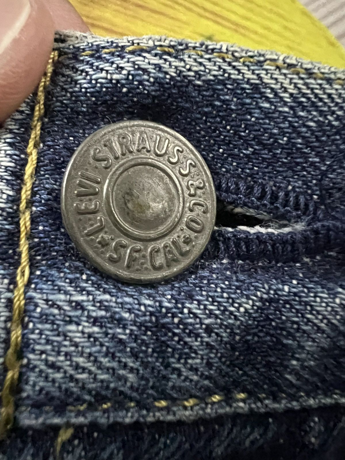 Levi's Vintage Levi’s 503B Big E Selvedge Mud Wash Jean Japan Size US 28 / EU 44 - 15 Thumbnail