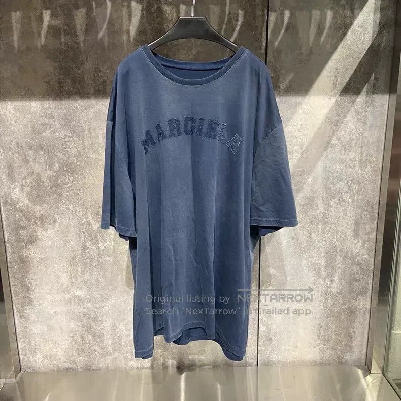 Maison Margiela Washed and old stitched short sleeves