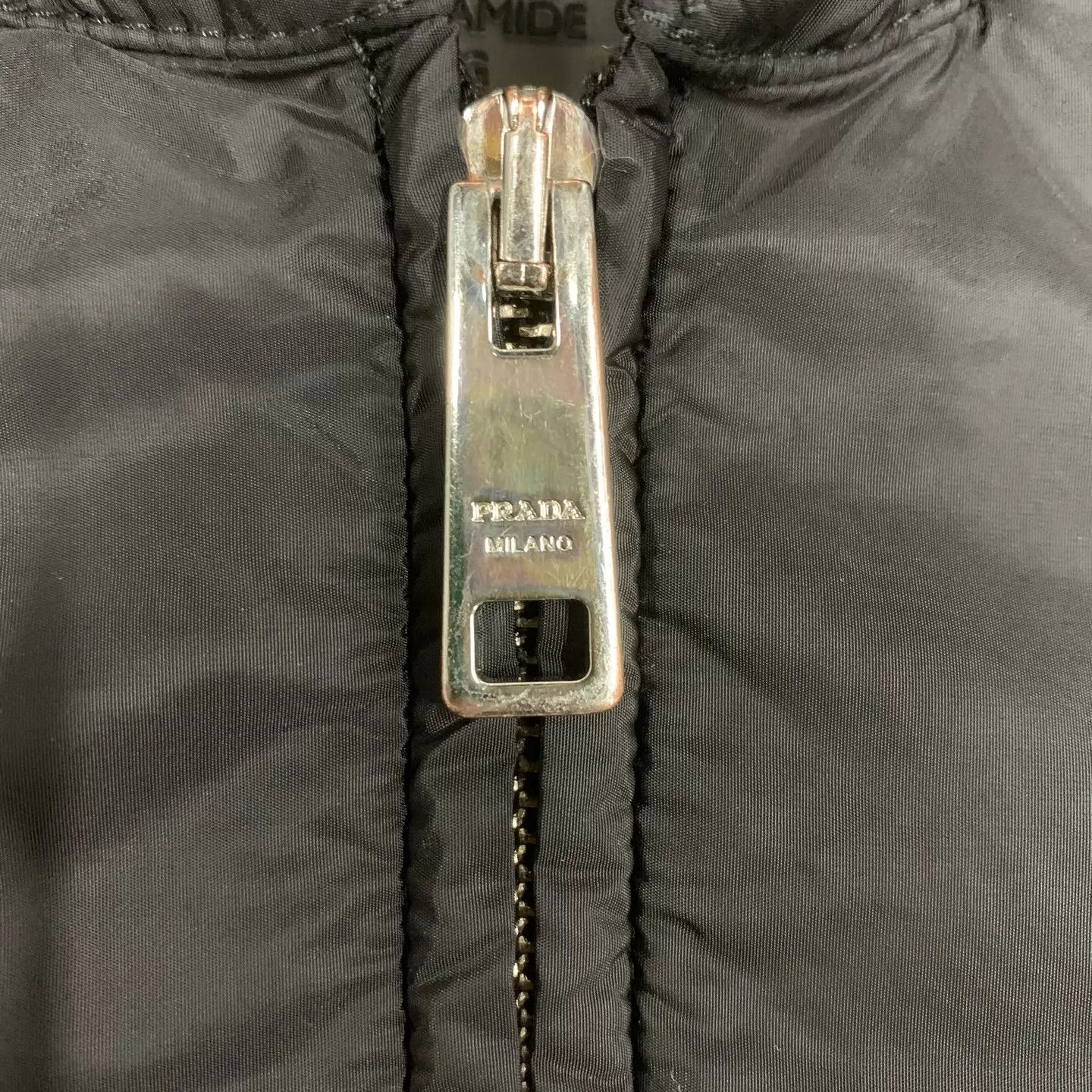 Prada Prada Black Nylon Tri Logo Puffer Jacket S 95 New Size US S / EU 44-46 / 1 - 8 Thumbnail