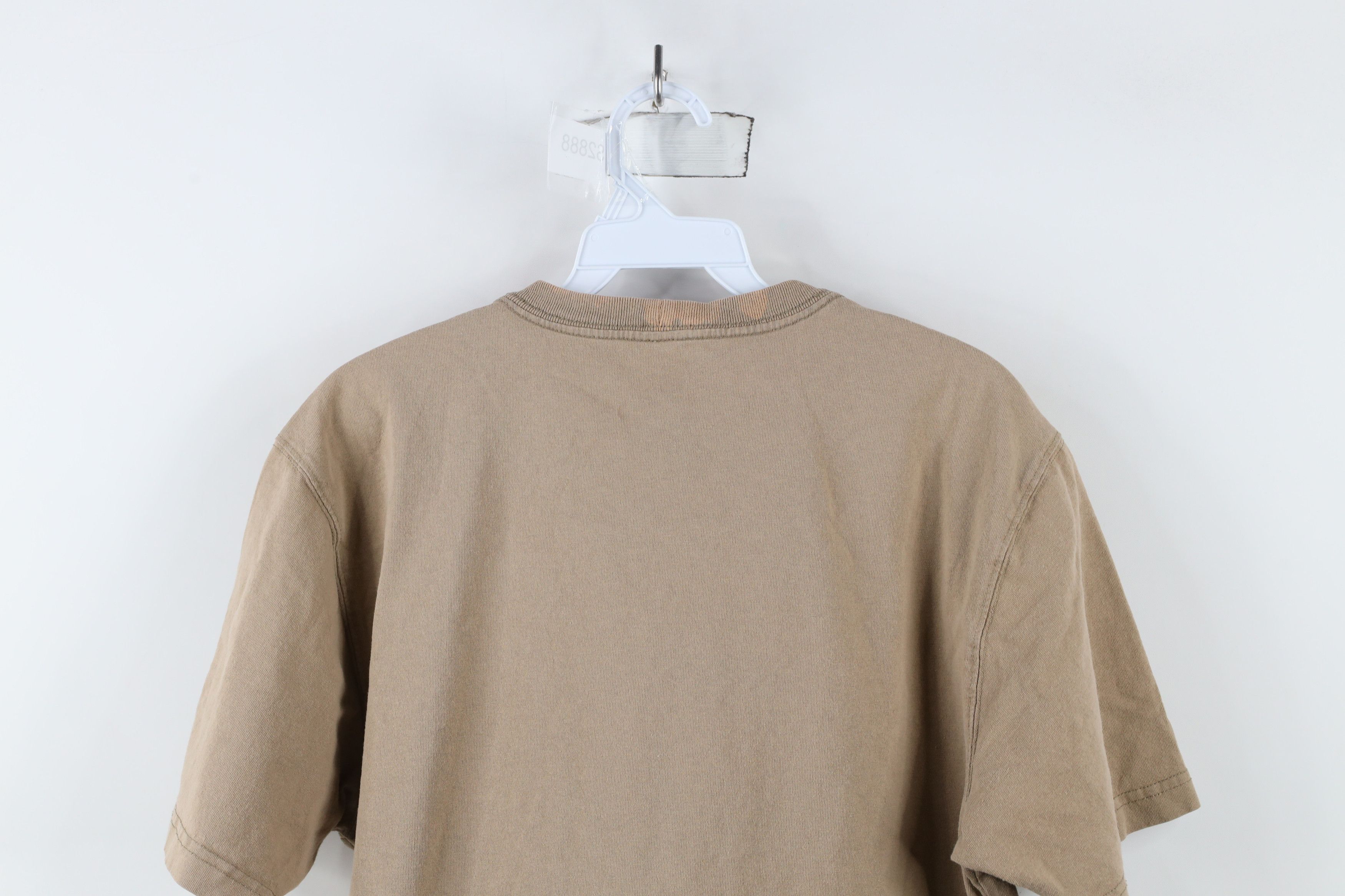 Carhartt × Vintage Vintage Y2K Carhartt Spell Short Sleeve Pocket T-Shirt Tan Size US S / EU 44-46 / 1 - 12 Thumbnail