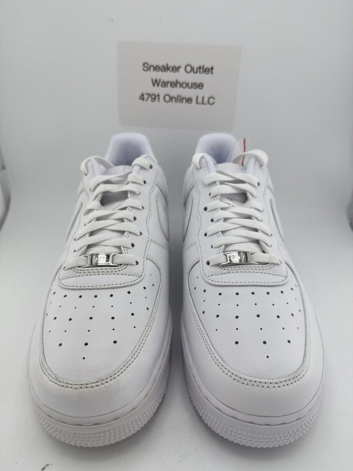 Nike og Nike Air Force 1 NOCTA White Sneakers US 13 Used Size US 13 / EU 46 - 3 Thumbnail