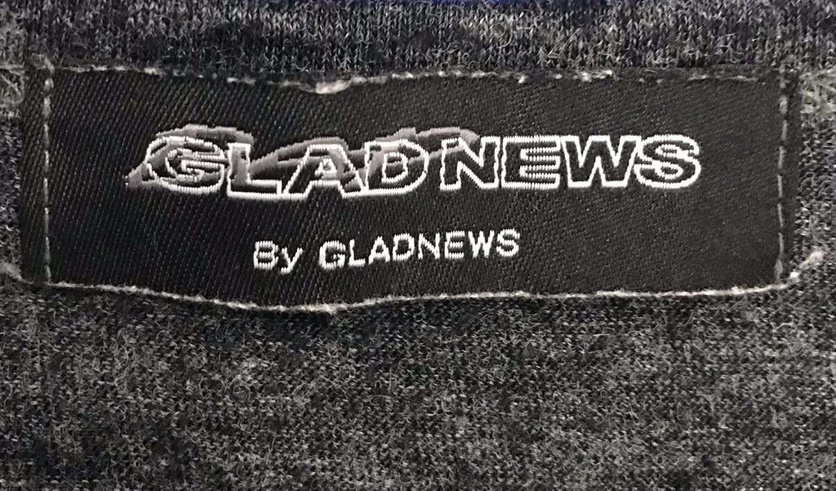Japanese Brand × Vintage Vintage Glad News Long Sleeve Shirt Size US M / EU 48-50 / 2 - 7 Thumbnail