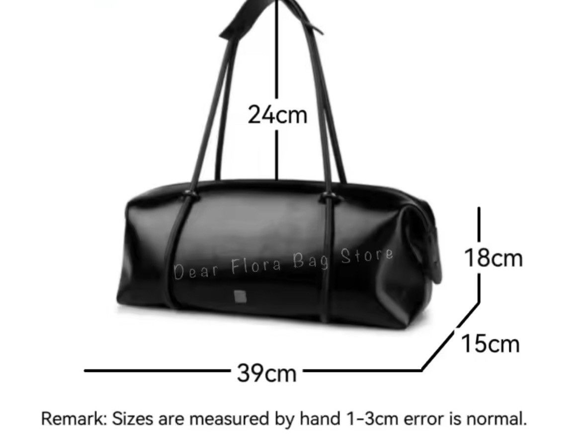 Japanese Brand Y2K Women's Bag Large Capacity Boston Pillow Handbag Size ONE SIZE - 8 Thumbnail