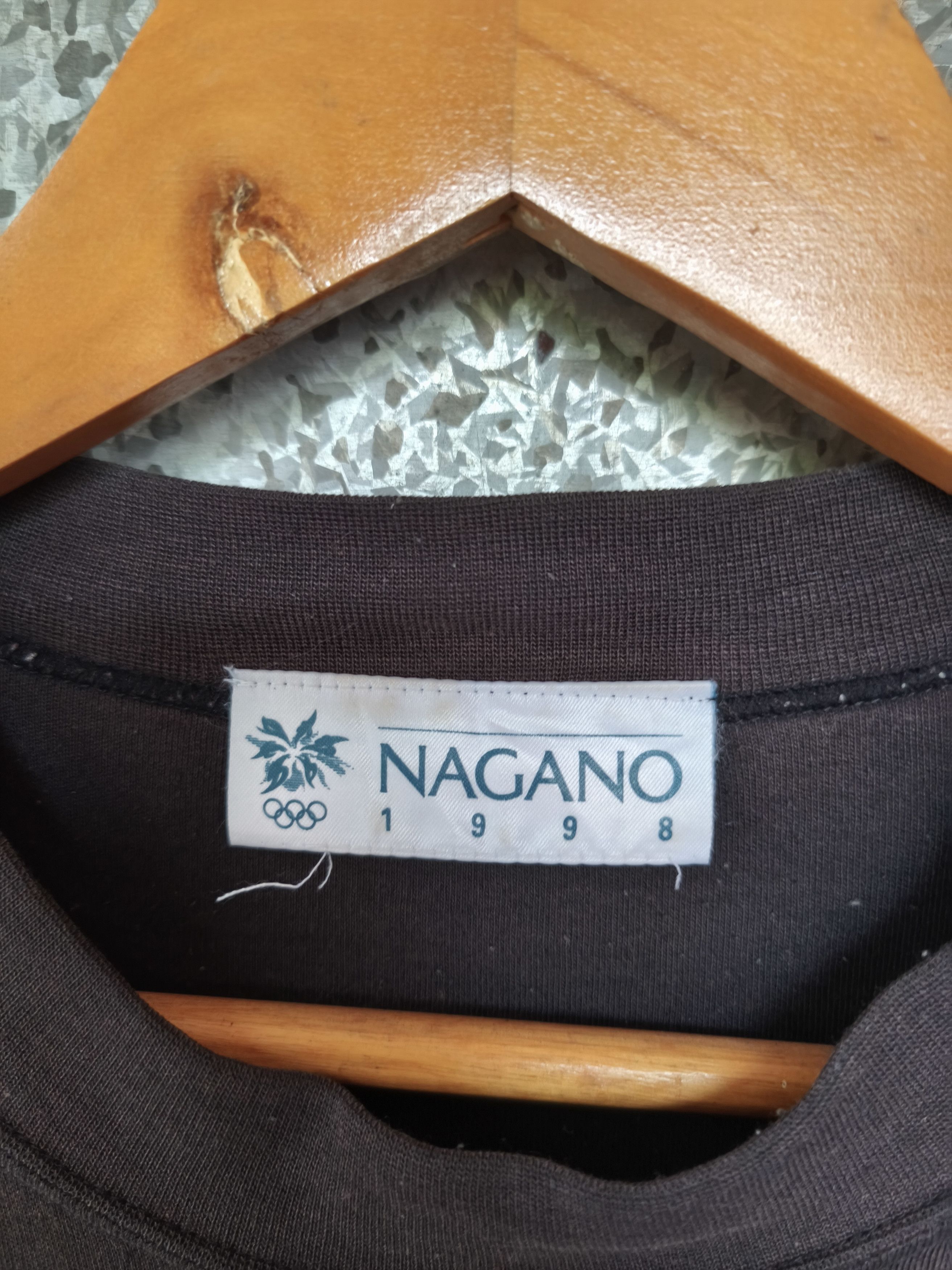 USA Olympics 🔥 Vintage 1998 Vintage Olympic Nagano t shirt long sleeve Size US L / EU 52-54 / 3 - 4 Thumbnail