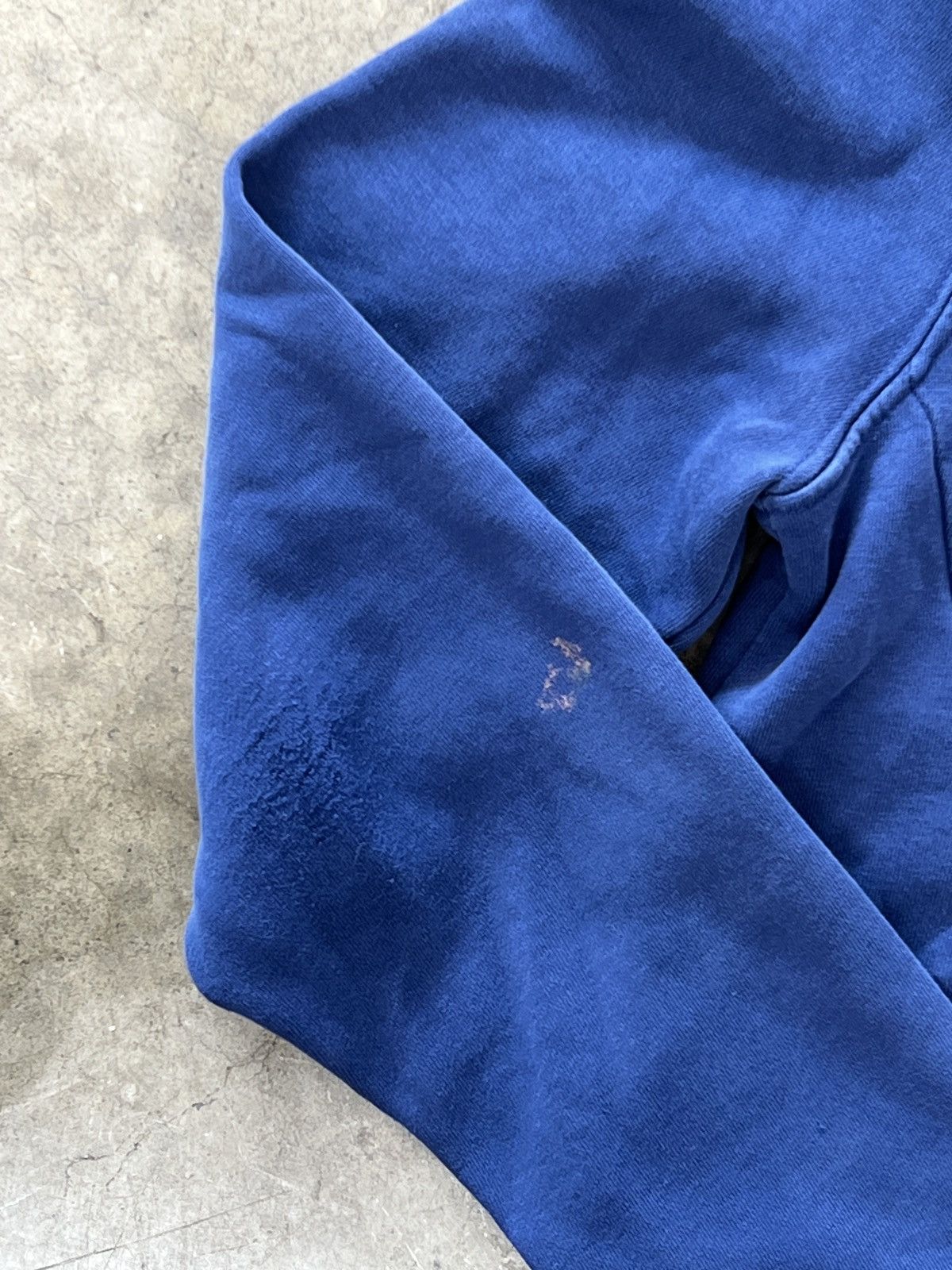 Nike Vintage 90s Nike Blue Faux Embroidered Swoosh XL Size US XL / EU 56 / 4 - 5 Thumbnail