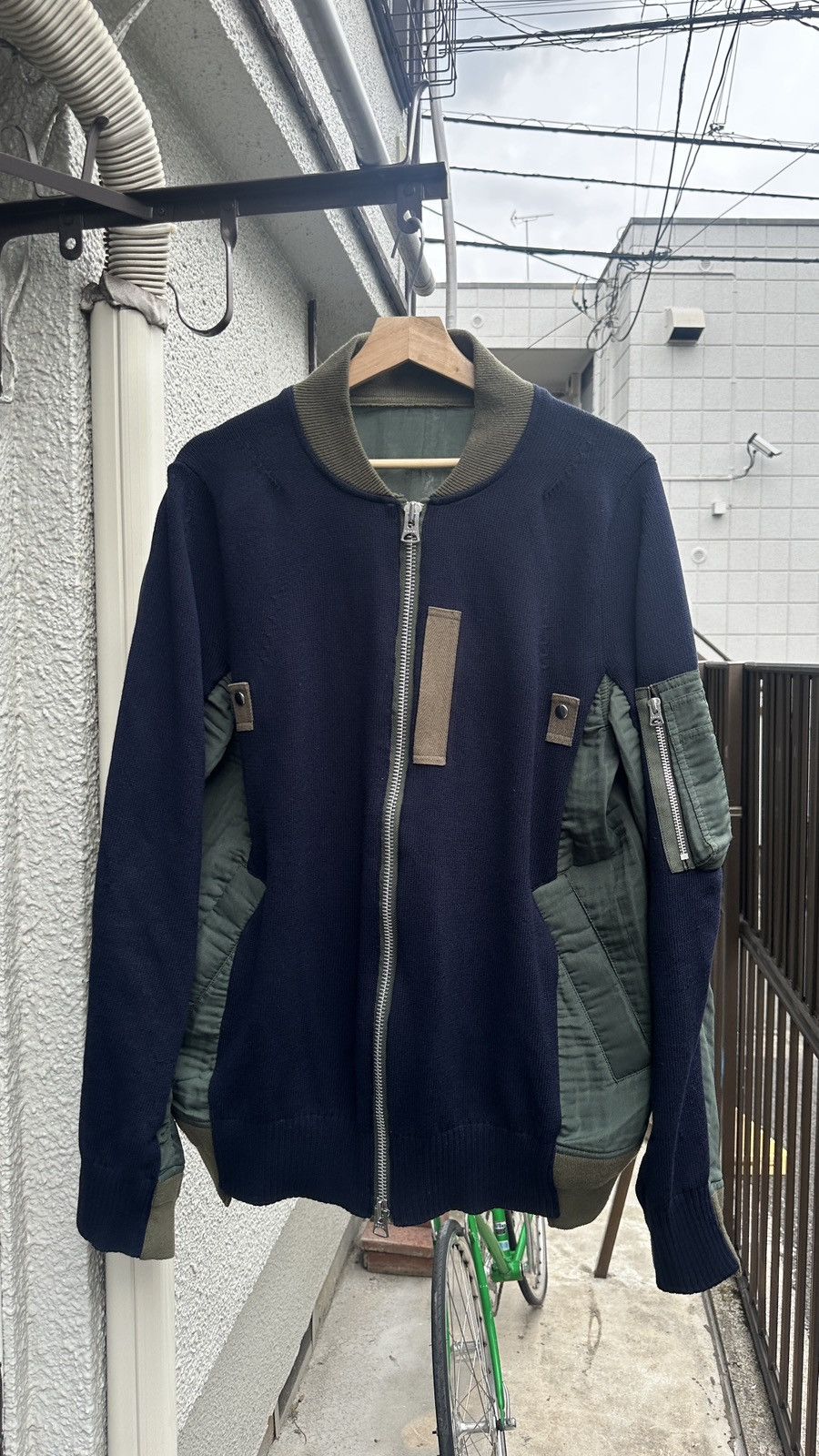 ジャケット・アウター Sacai SS15 Reconstructed Terrycloth MA-1 Sacai Sacai S/S 15 Reconstructed Terry cloth MA-1 Bomber | Grailed