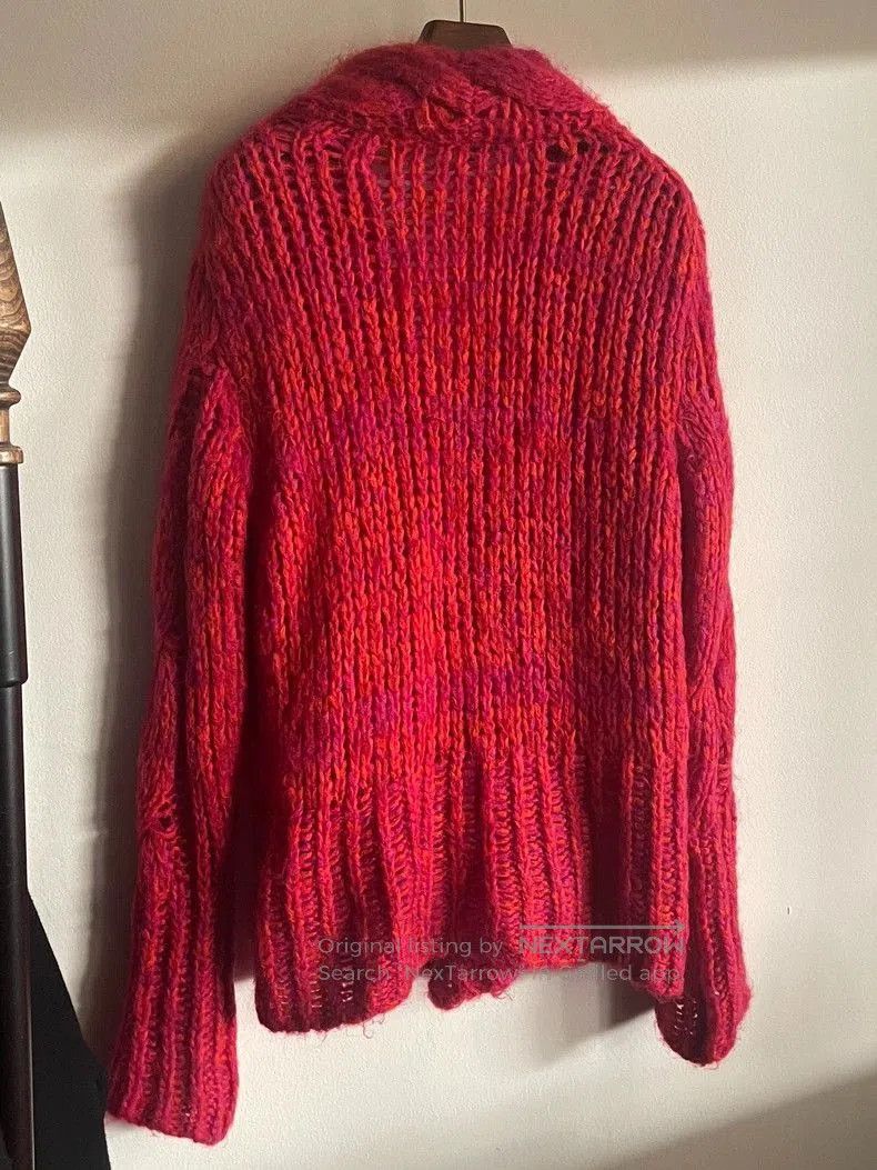 Ann Demeulemeester Ann Demeulemeester Mohair Knit Cardigan. Size US XXS / EU 40 - 3 Thumbnail