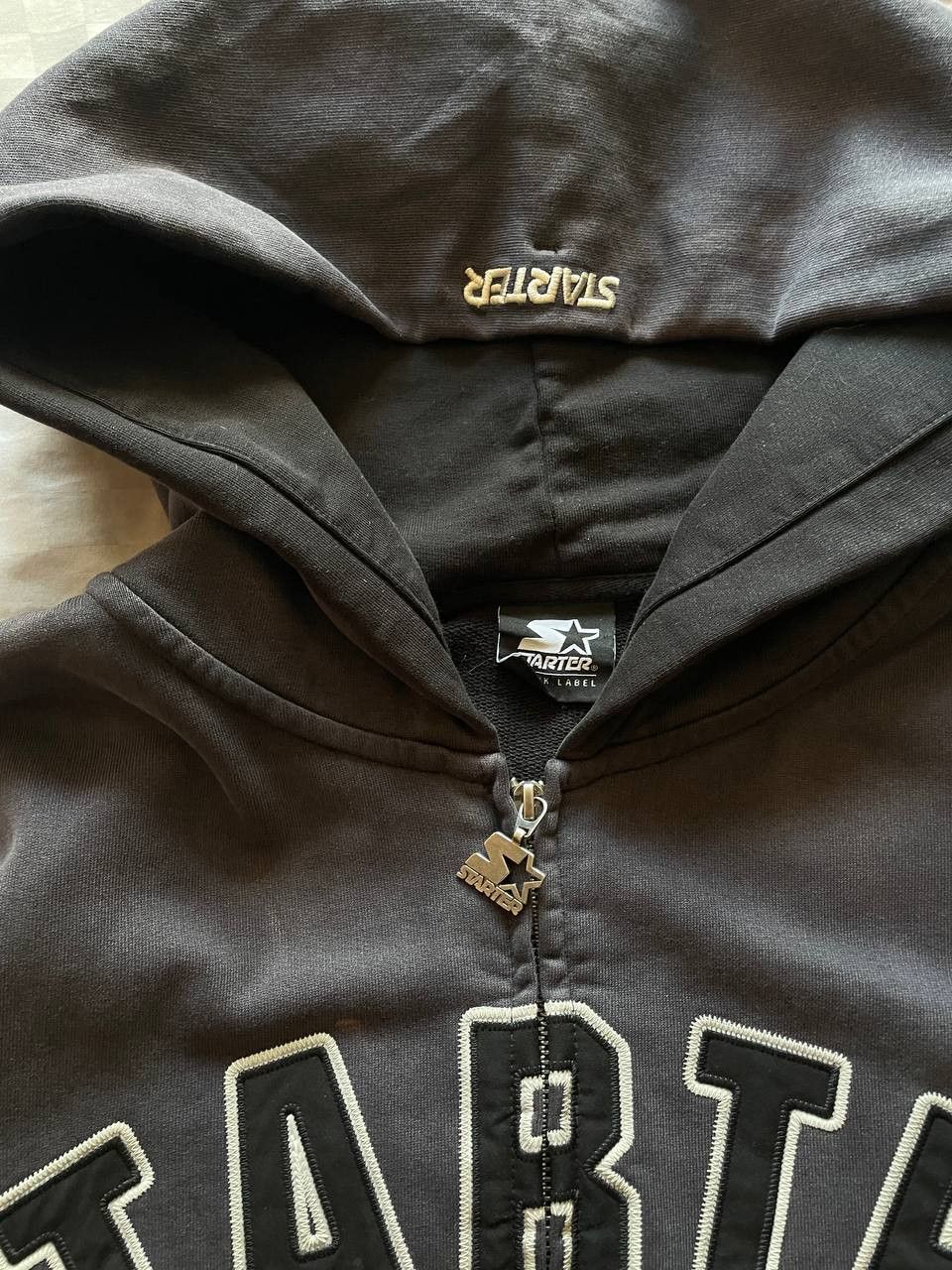 Starter VINTAGE STARTER FADED ZIP HOODIE WASHED Y2K JAPAN 90S Size US M / EU 48-50 / 2 - 4 Thumbnail