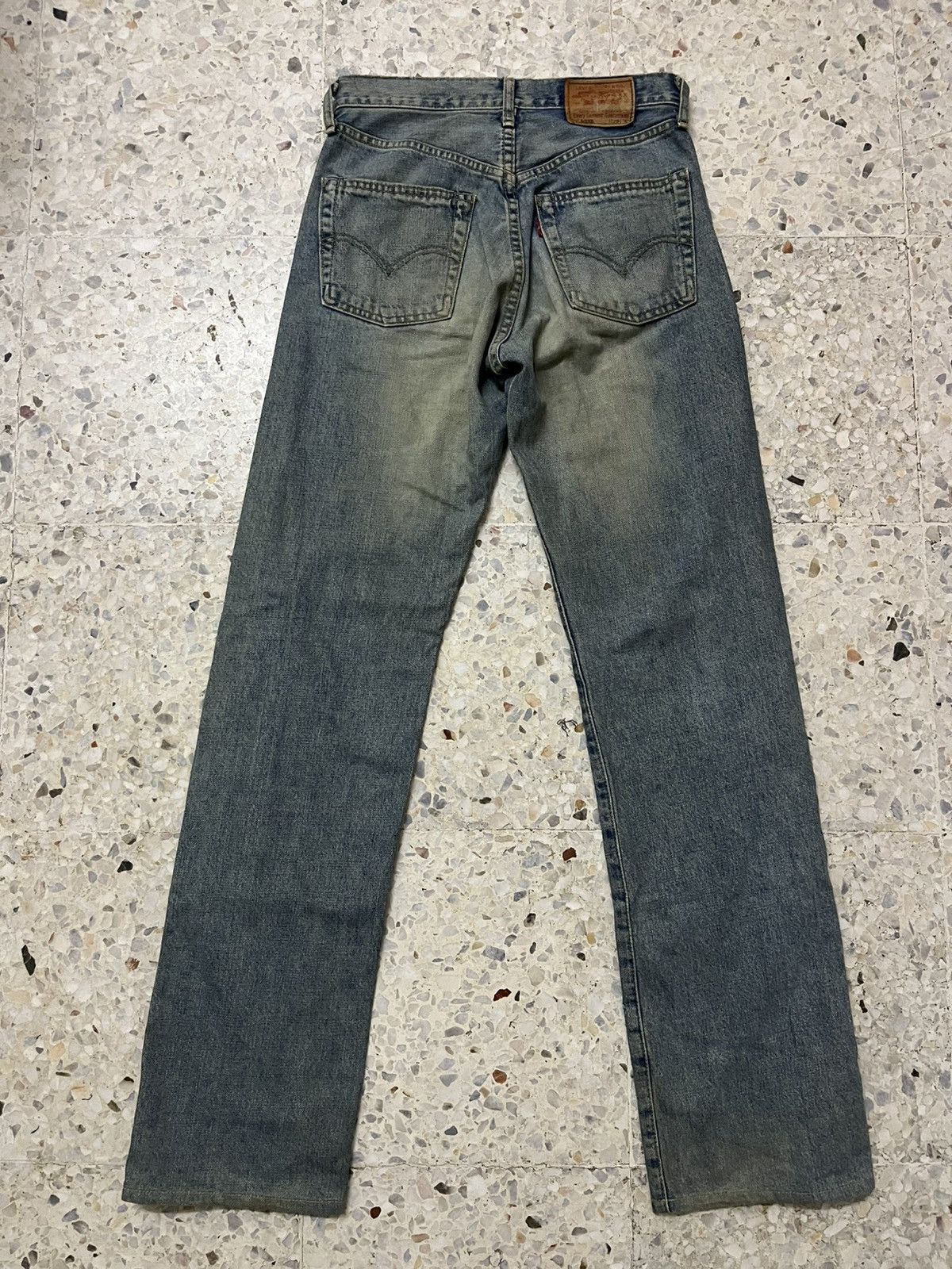 Levi's Vintage Clothing Levi’s 503B Selvedge Denim – Vintage Distressed Fade Size US 29 - 2 Thumbnail