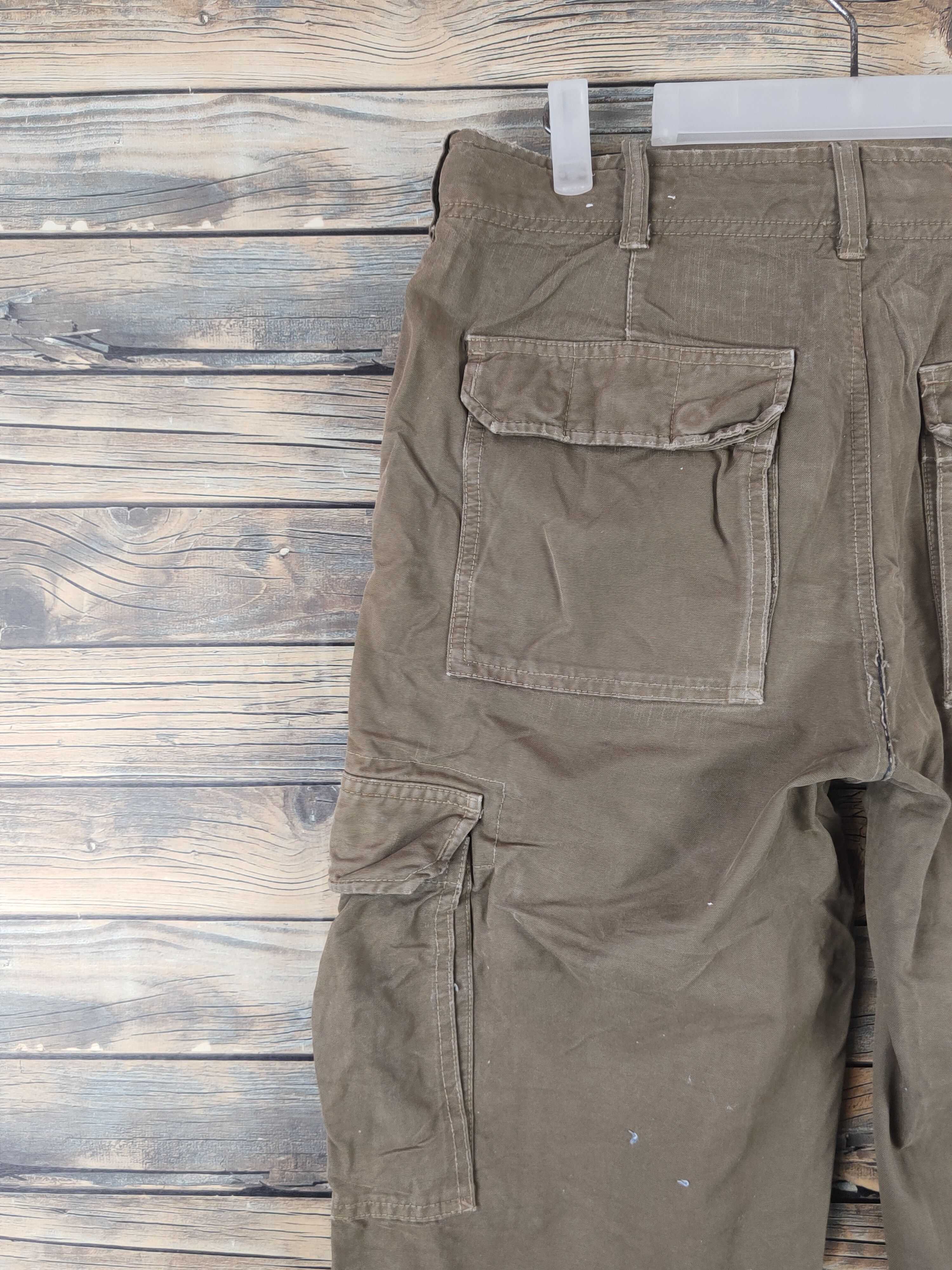 Tommy Hilfiger DL Tommy Hilfiger Brown Multipocket Cargo Pants #46-005 Size US 32 / EU 48 - 8 Thumbnail