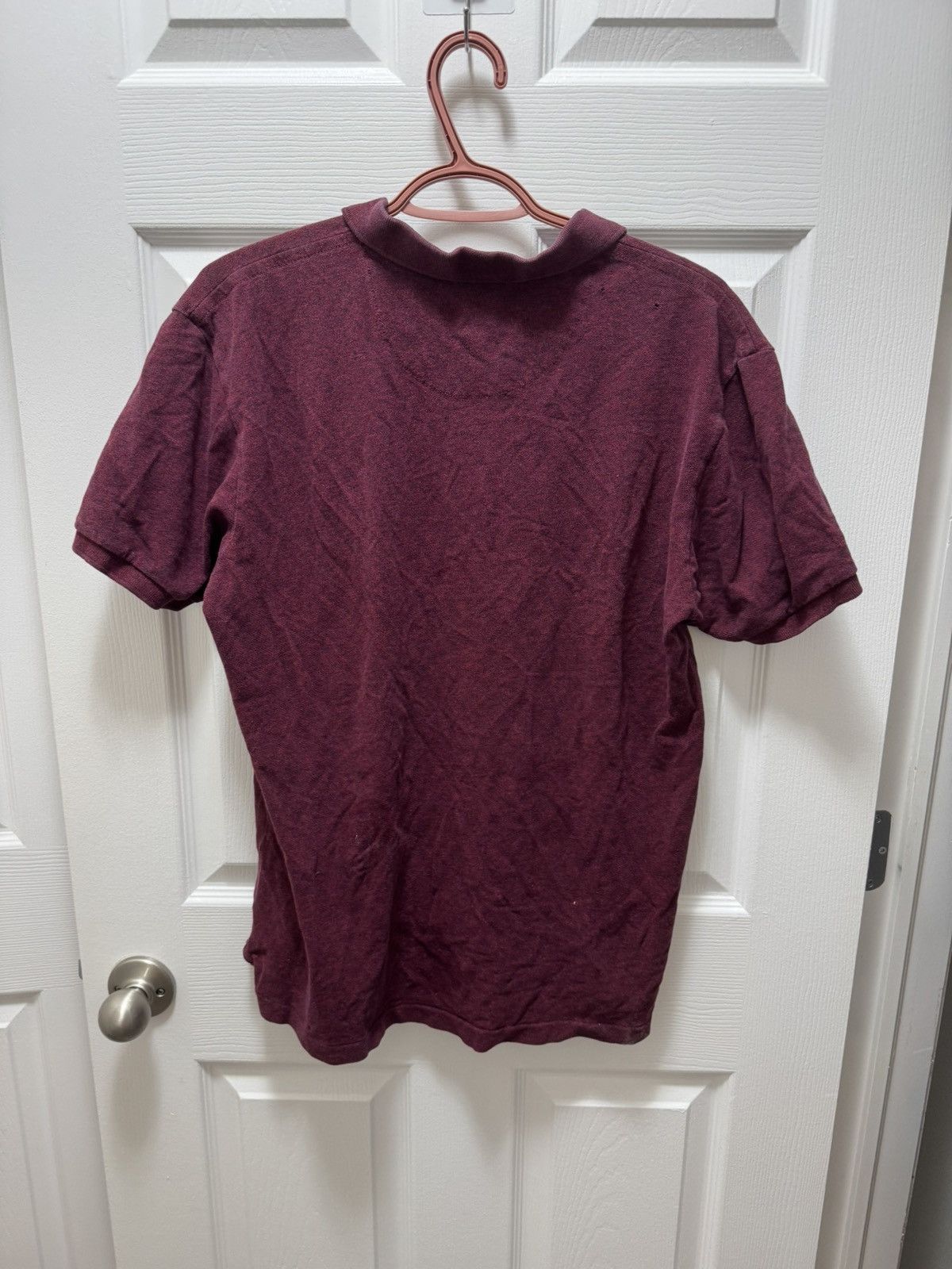 U.S. Polo Assn. Polo U.S. Polo Assn. Burgandy Classic Vintage Collared Size US L / EU 52-54 / 3 - 3 Thumbnail