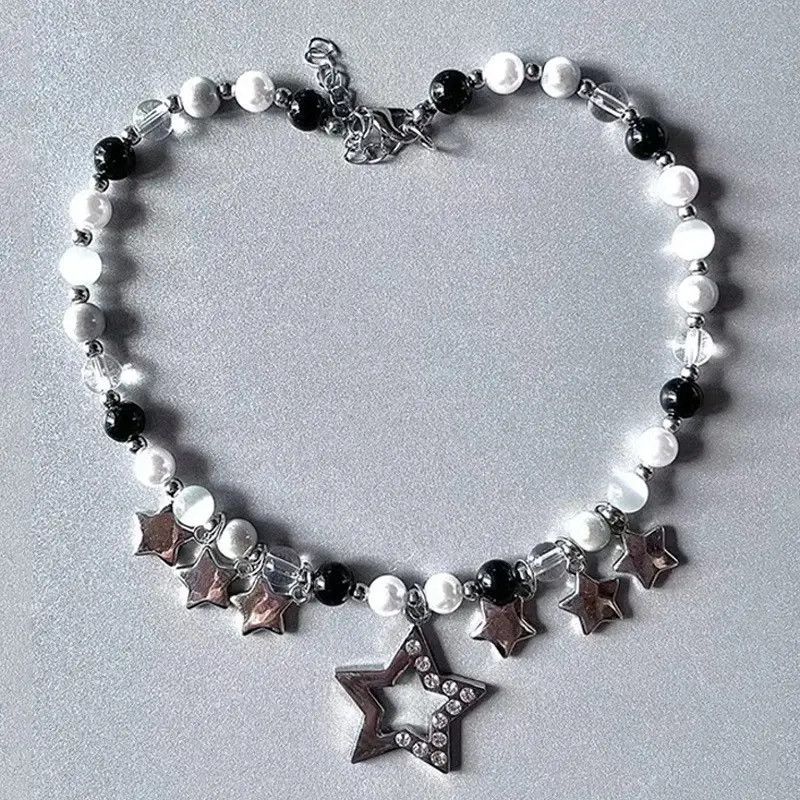 Jewelry Zircon Star Pendant Necklace Size ONE SIZE - 1 Thumbnail
