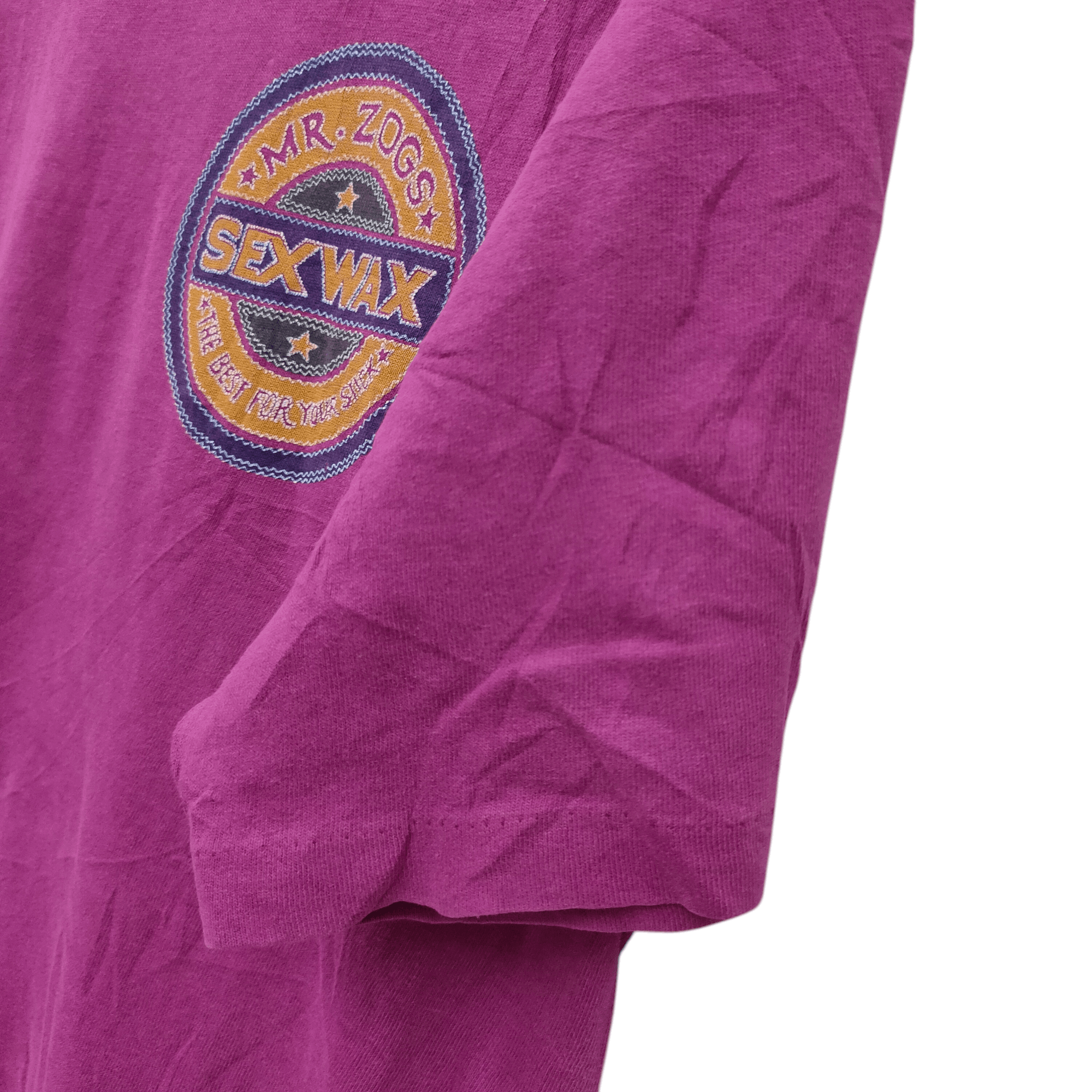 Sex Skateboards Distressed Mr. Zogs Sex Wax Single Stitch Purple Surf Skate Size US L / EU 52-54 / 3 - 3 Thumbnail