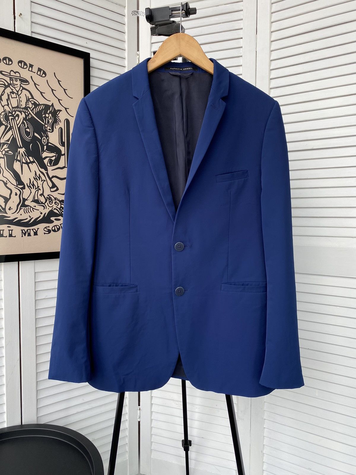 Designer × Porsche Design Porsche Design M2 Tec Driving Blazer Button Up Nylon Size US M / EU 48-50 / 2 - 1 Thumbnail