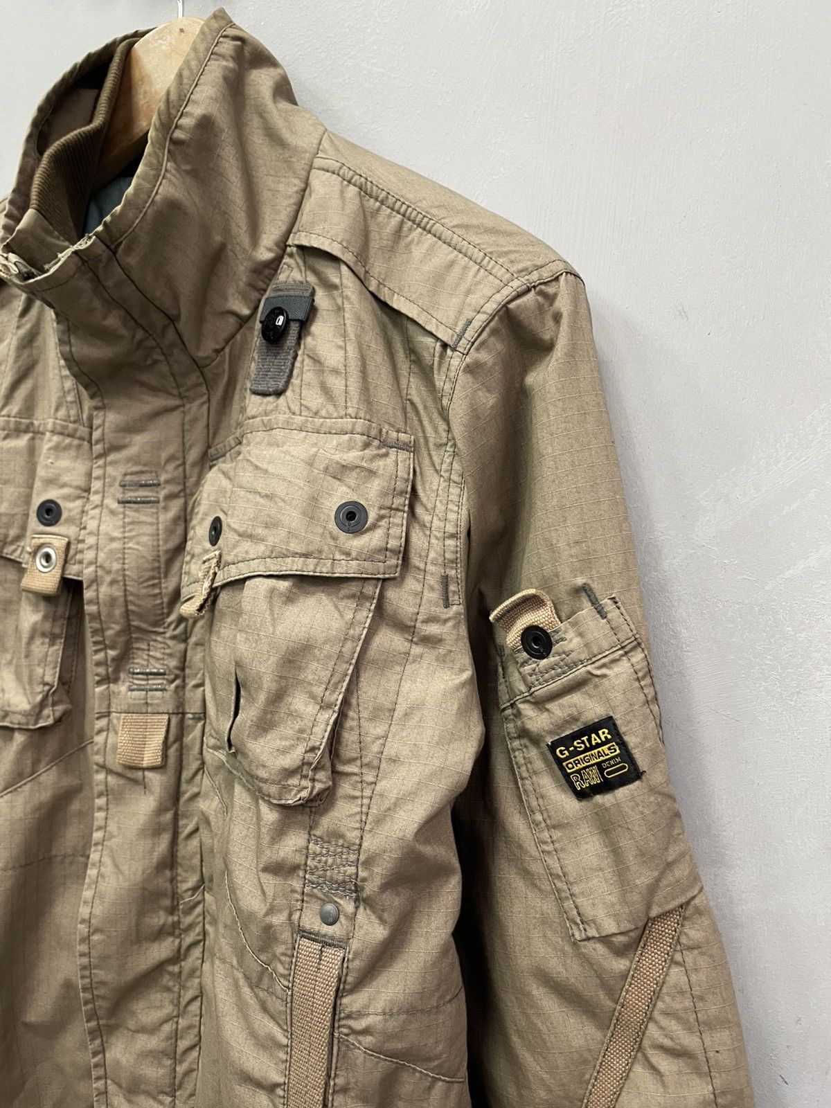 G-Star G star raw cargo denim multi-pocket jacket diesel style y2k Size US M / EU 48-50 / 2 - 5 Thumbnail