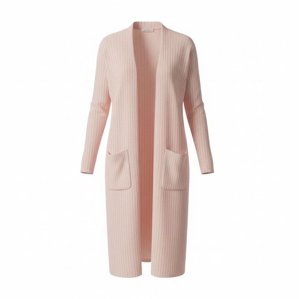 Nine West Nine West Light Pink Ribbed Cardigan Women’s Size Small Size S / US 4 / IT 40 - 1 Thumbnail