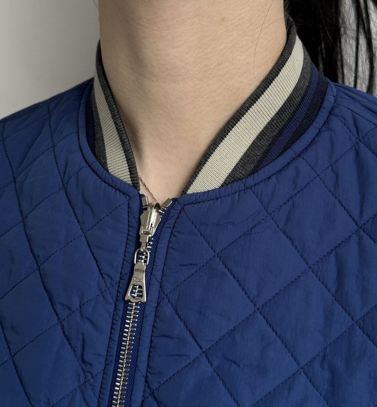Lacoste LACOSTE Women's Reversible Quilted Bomber Jacket Size S Size US S / EU 44-46 / 1 - 6 Thumbnail