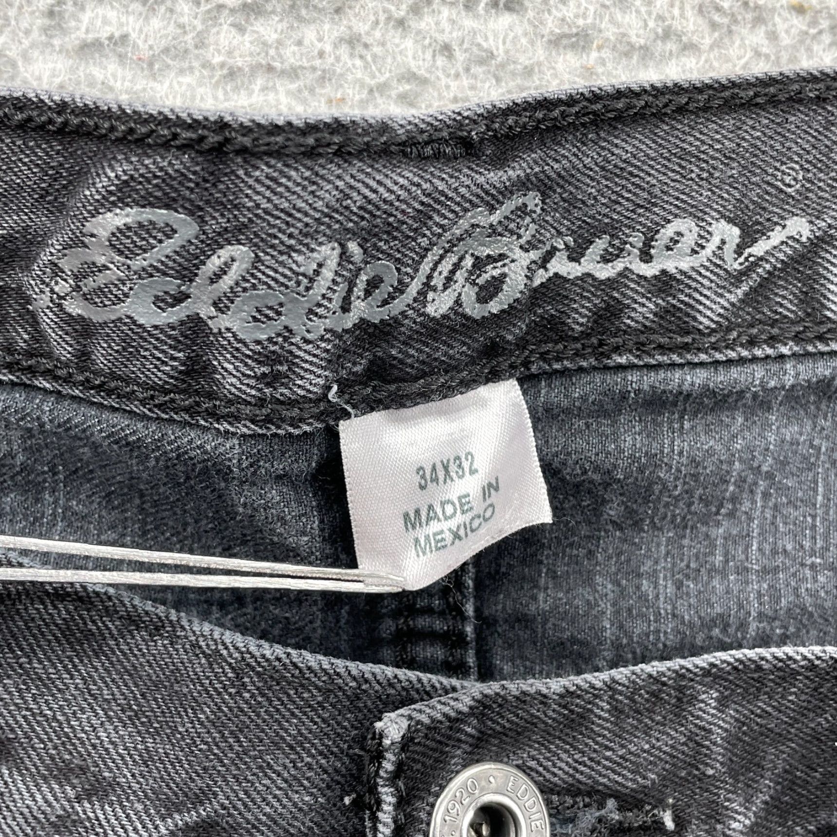 Eddie Bauer Eddie Bauer Jeans Mens 34x30* Black USA Classic Straight 90's Workwear Rodeo Y2K Size US 34 / EU 50 - 7 Thumbnail