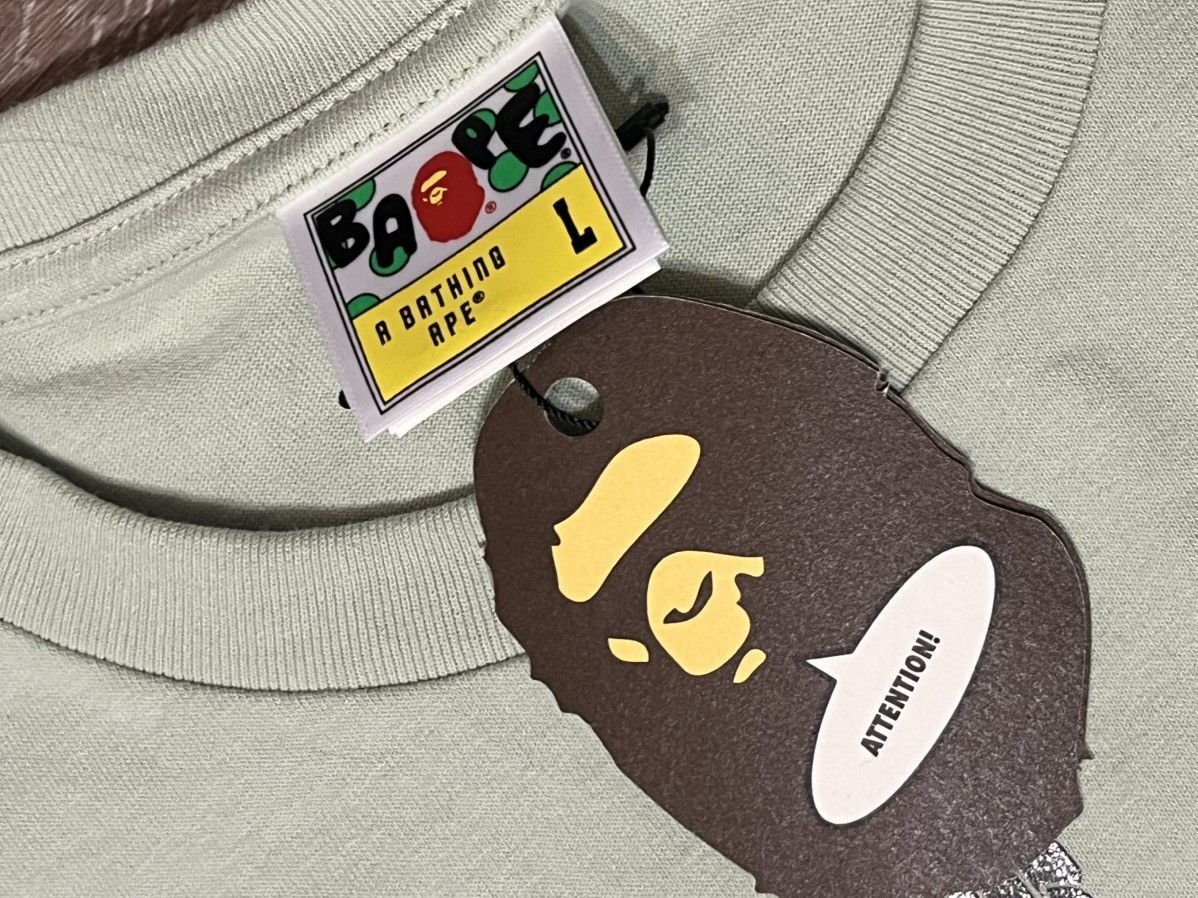 Bape A Bathing Ape Teal Shark Tee New With Tags Size US L / EU 52-54 / 3 - 5 Thumbnail
