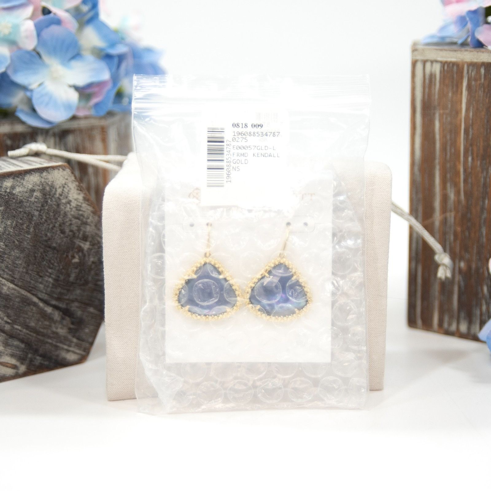 Kendra Scott Kendra Scott Framed Kendall Purple Mother of Pearl Drop Stat Size ONE SIZE - 2 Thumbnail