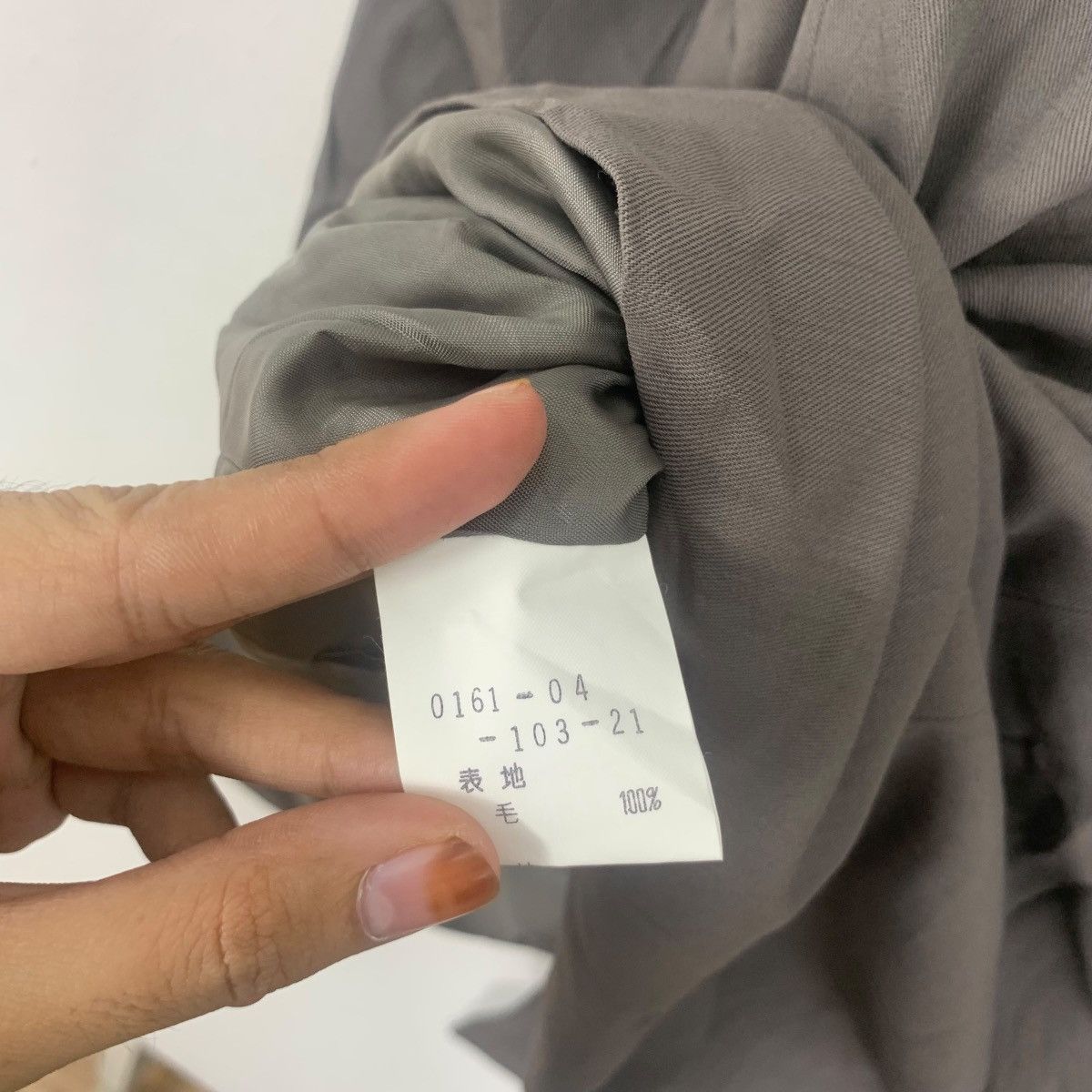Yohji Yamamoto Vintage 80’ YOHJI YAMAMOTO WORKSHOP Collection Blazer Coat Size 34S - 8 Thumbnail