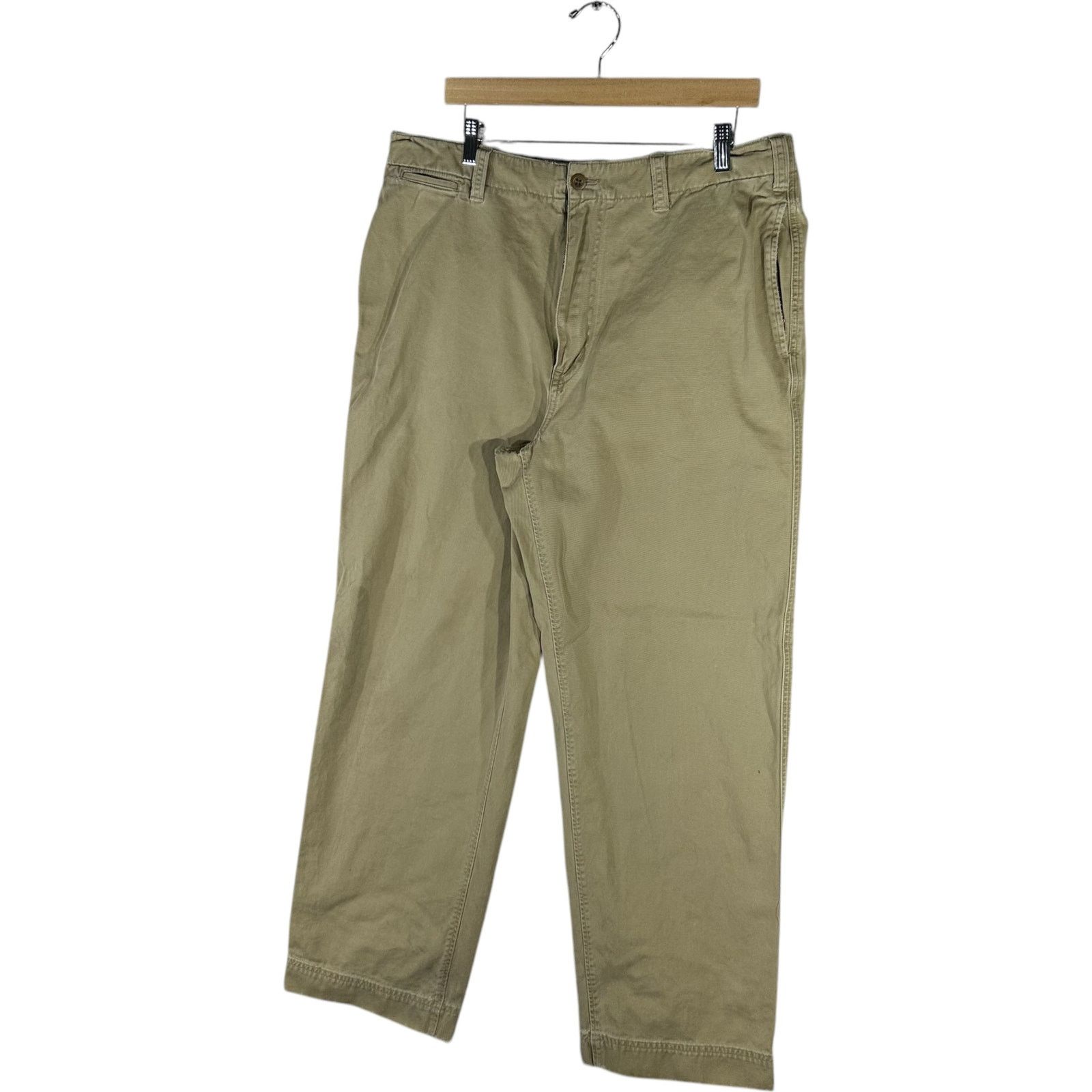 Abercrombie & Fitch Abercrombie & Fitch Straight Leg Chino Pants 34R Size US 34 / EU 50 - 3 Thumbnail