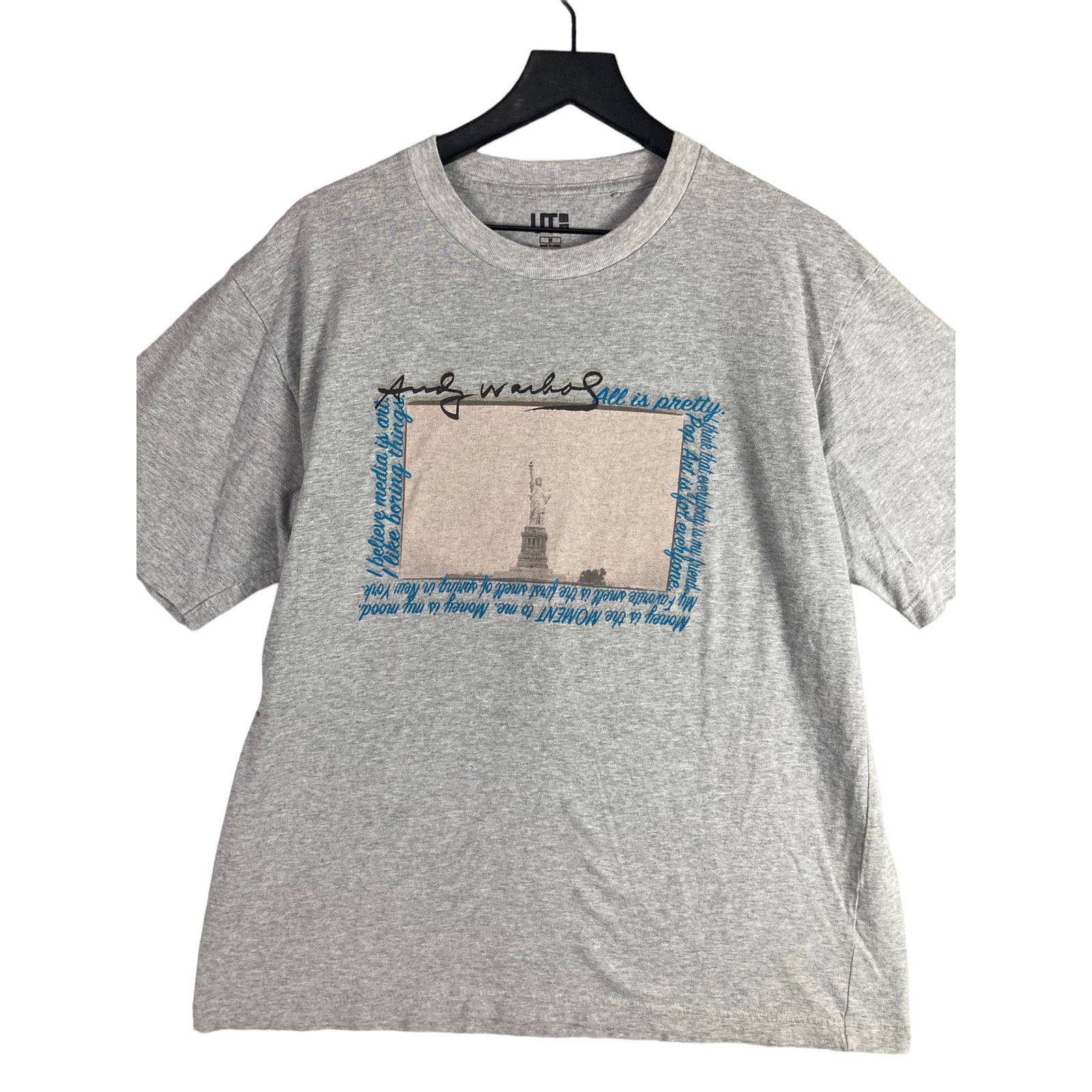 Uniqlo Uniqlo UT Andy Warhol All is Pretty Gray T-Shirt Mens Medium Size US M / EU 48-50 / 2 - 2 Thumbnail